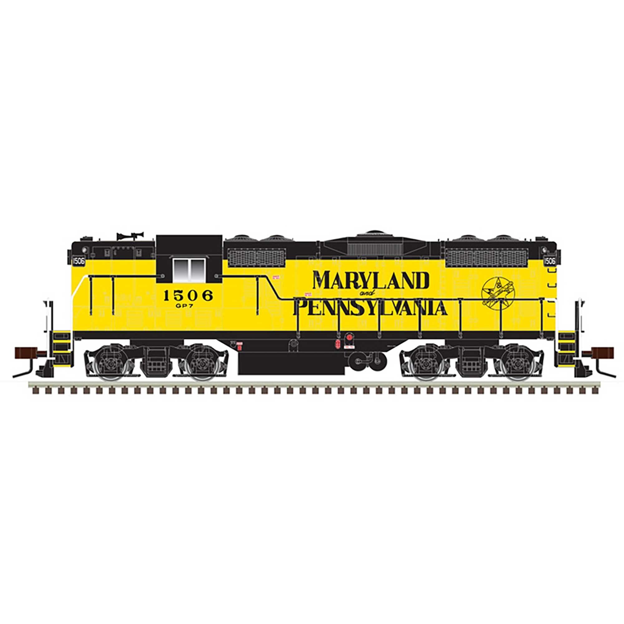 HO GP-7 MAPA #1506 Model Locomotive (ATL10003935)