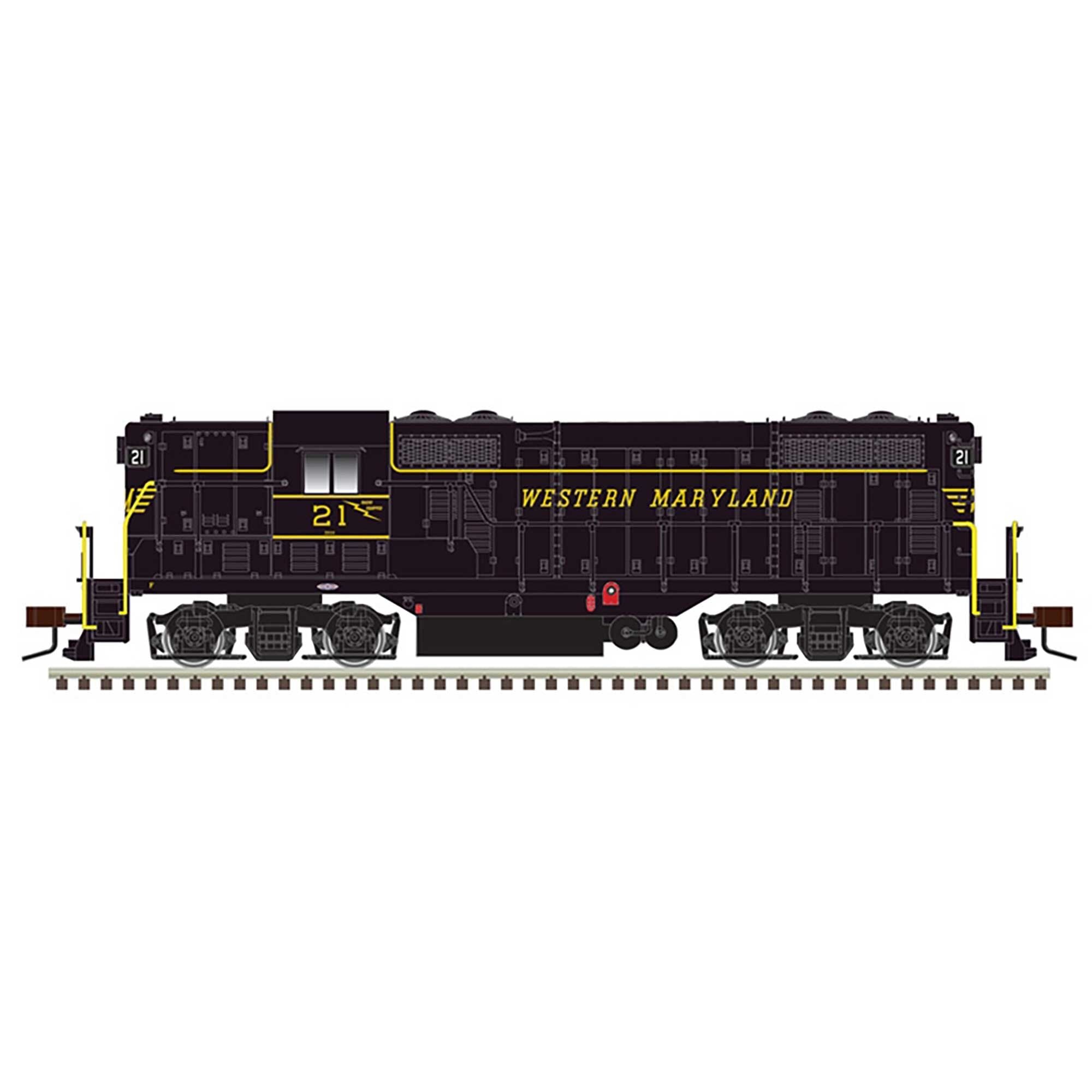 HO GP-7 Locomotive WM #21 (ATL10003940)