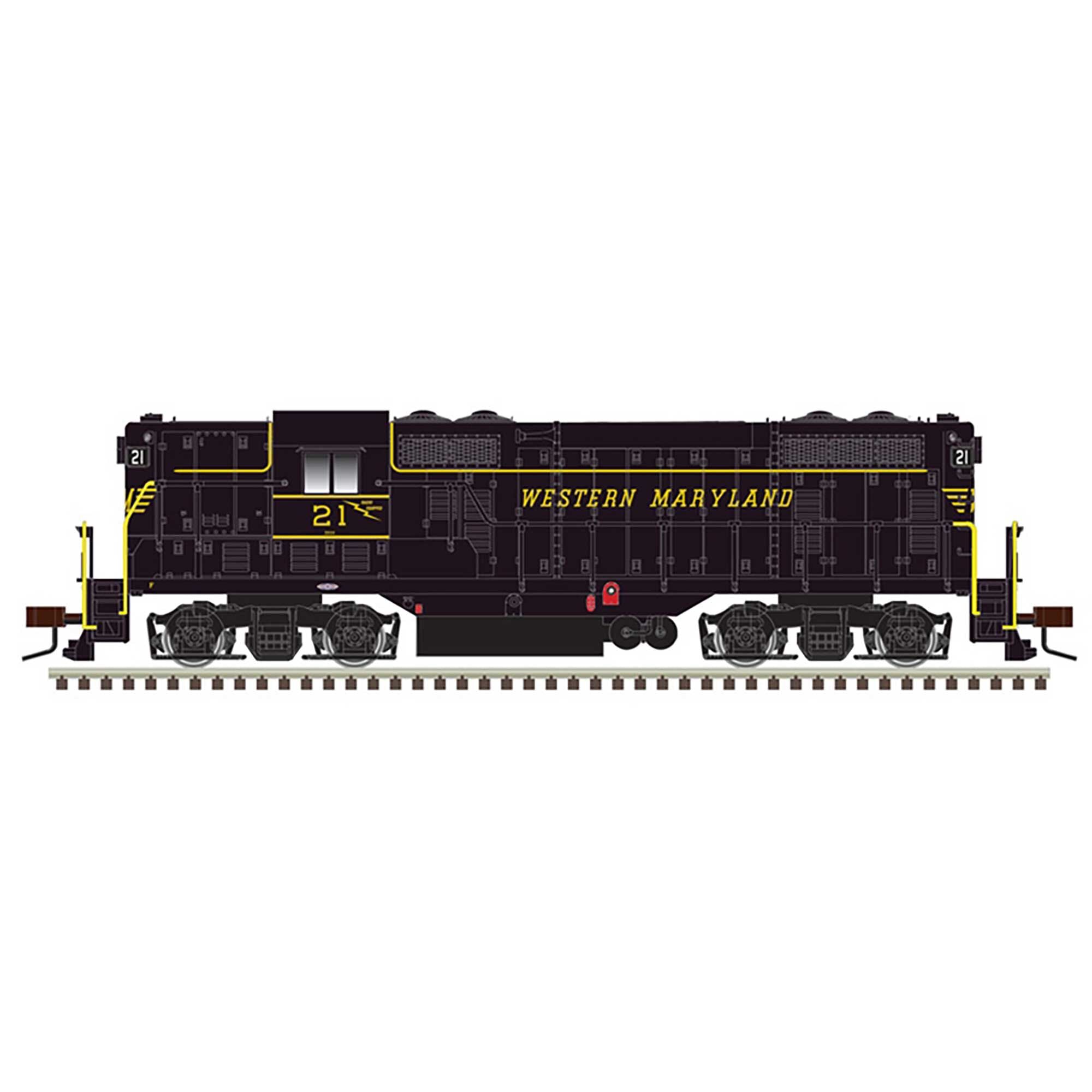 HO GP-7 Locomotive WM #23 (ATL10003941)