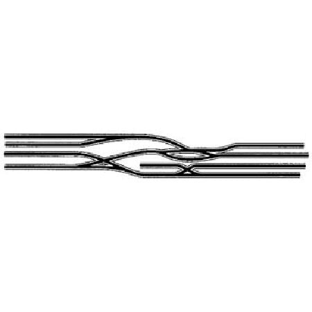 HO-17 Code 100 Hoboken Shore Railroad Drop Rail Piece (ATL10017)
