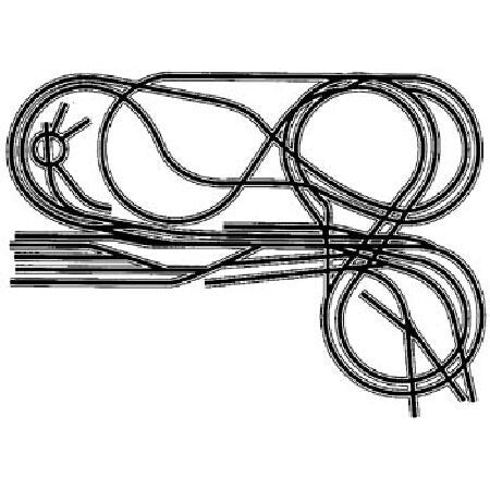 HO-36 Code 83 Oregon Pass Lines Drop Track (ATL1003683)