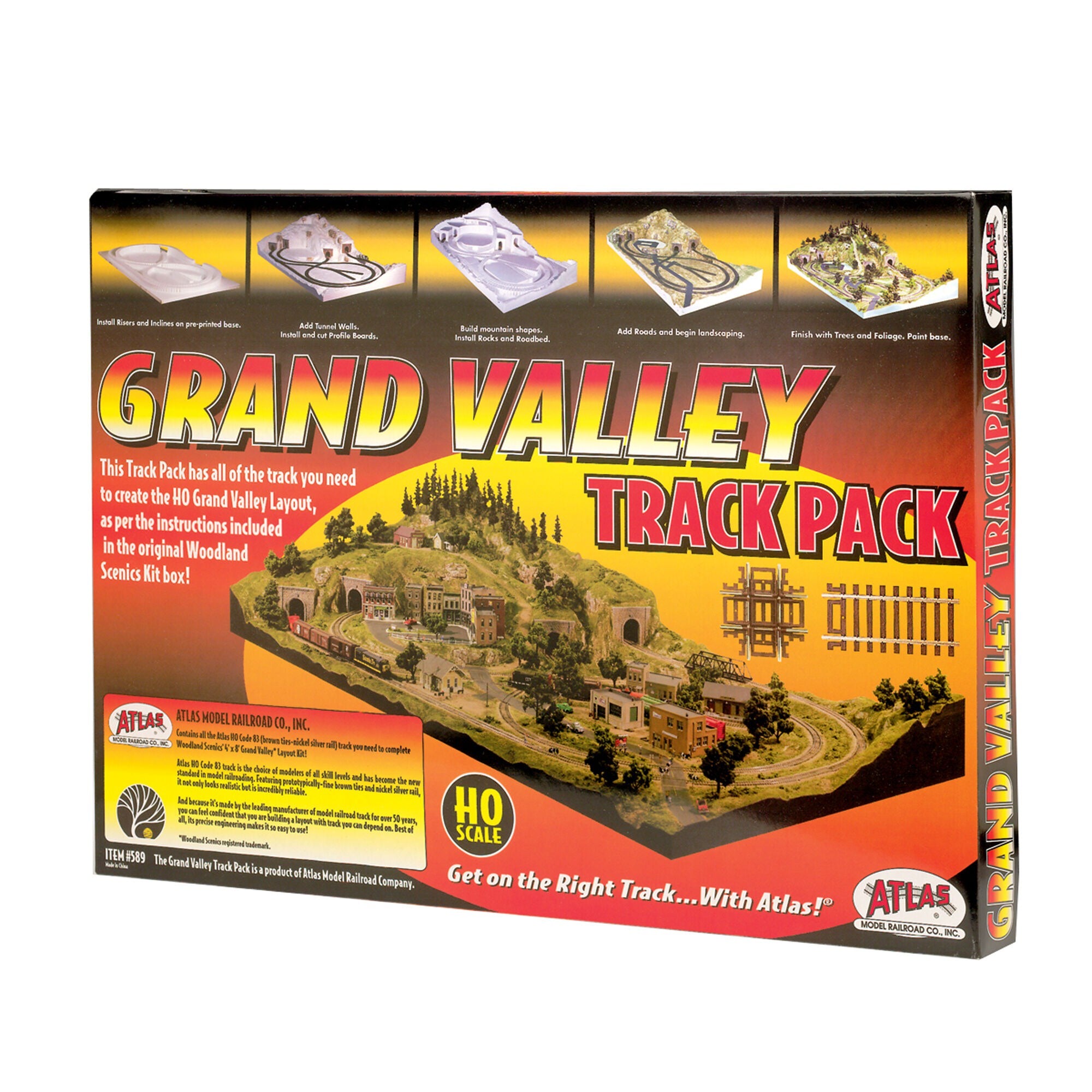 HO Grand Valley Track Pack (ATL589)