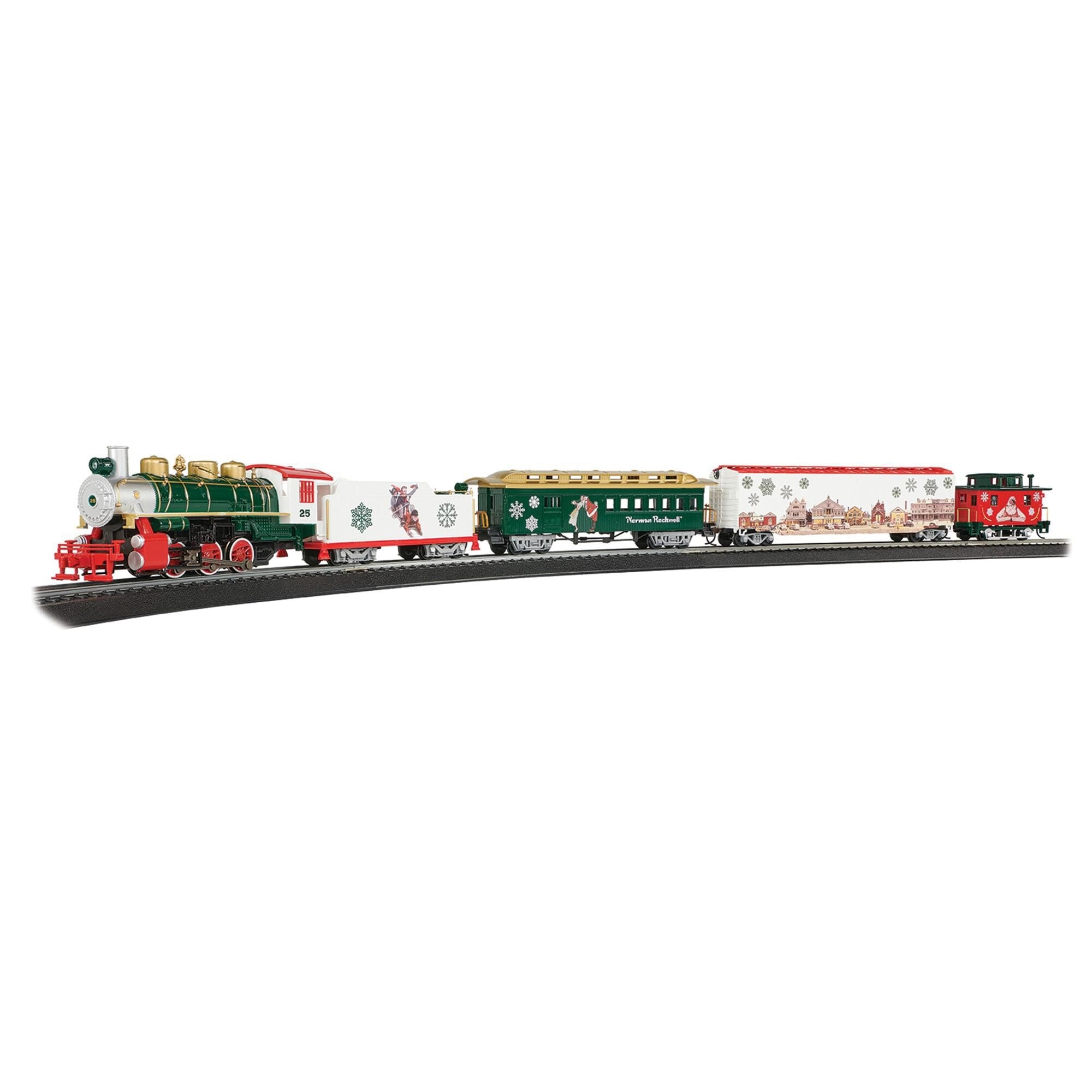 HO Norman Rockwell Christmas Express Train Set (BAC00774)