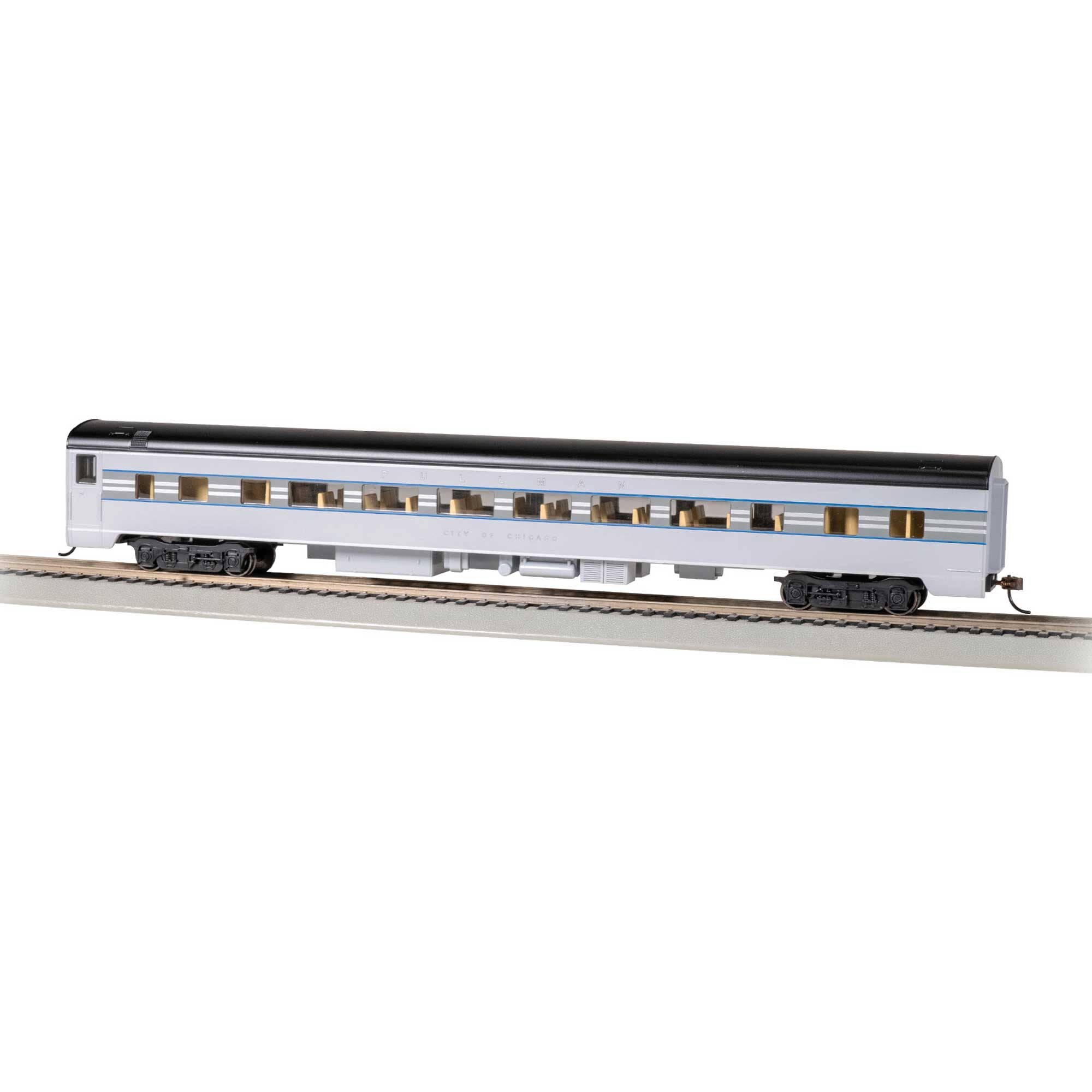 HO 85' Smooth-Side Coach Passenger Car 1938 City of Chicago (BAC14216)
