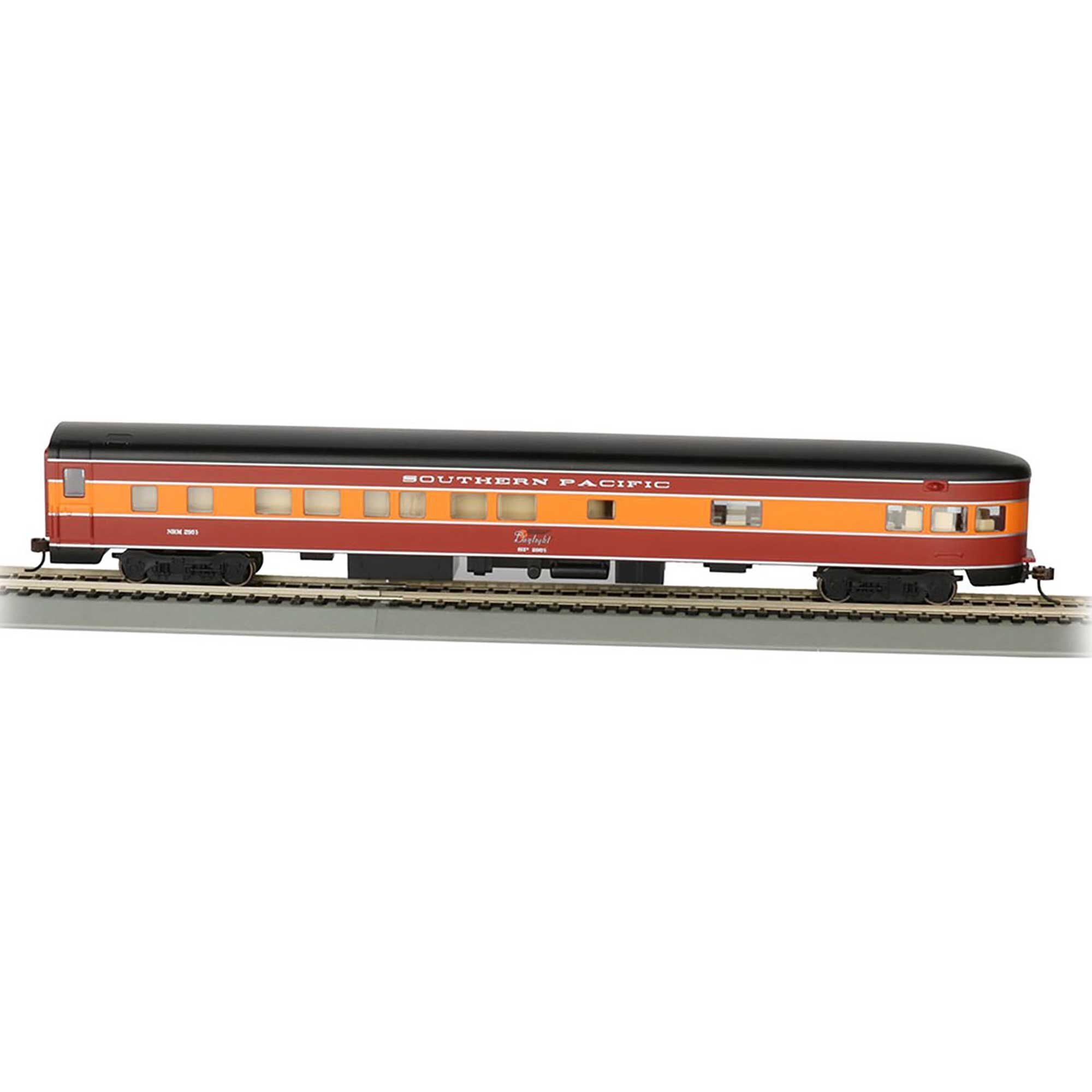 HO 85' Observation Car Southern Pacific #2954 Daylight (BAC14312)
