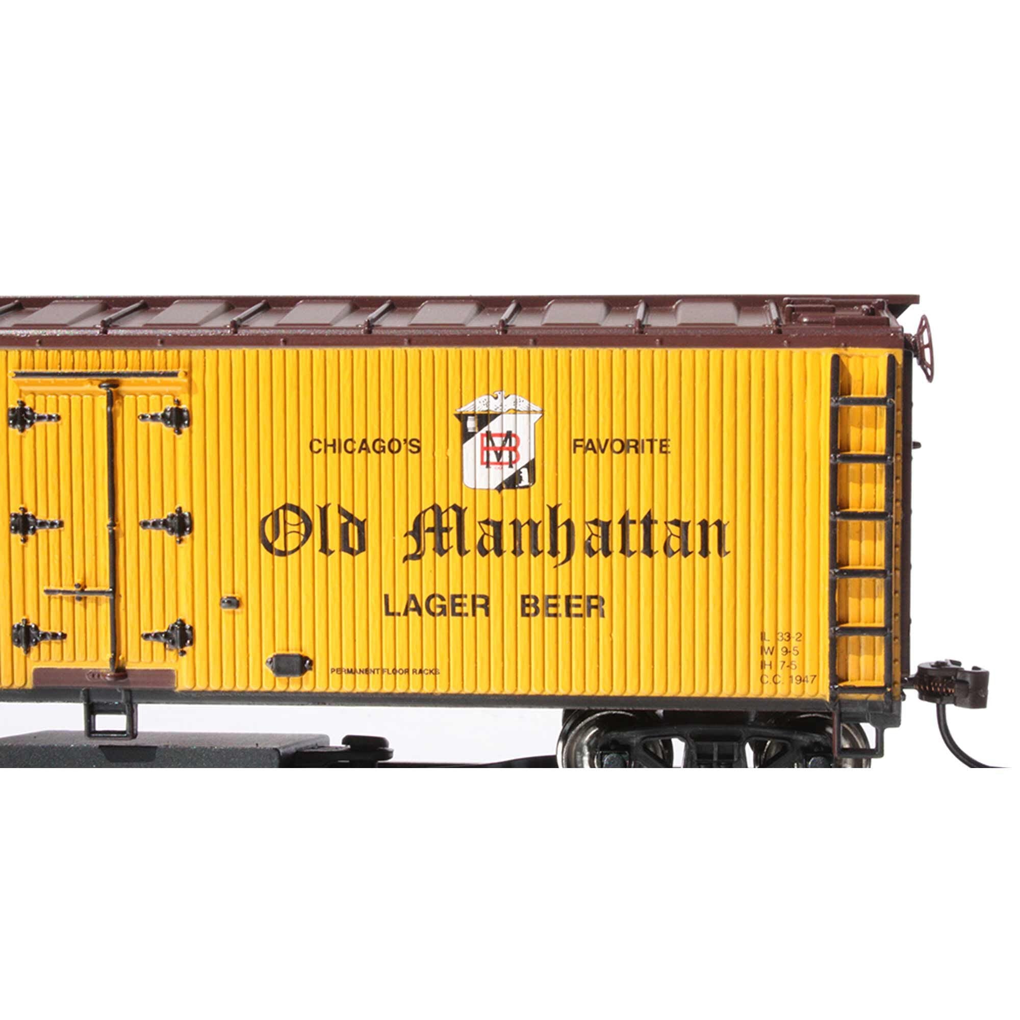 HO Manhattan Brewing Co. #9900 Track Cleaning Car (BAC16334)