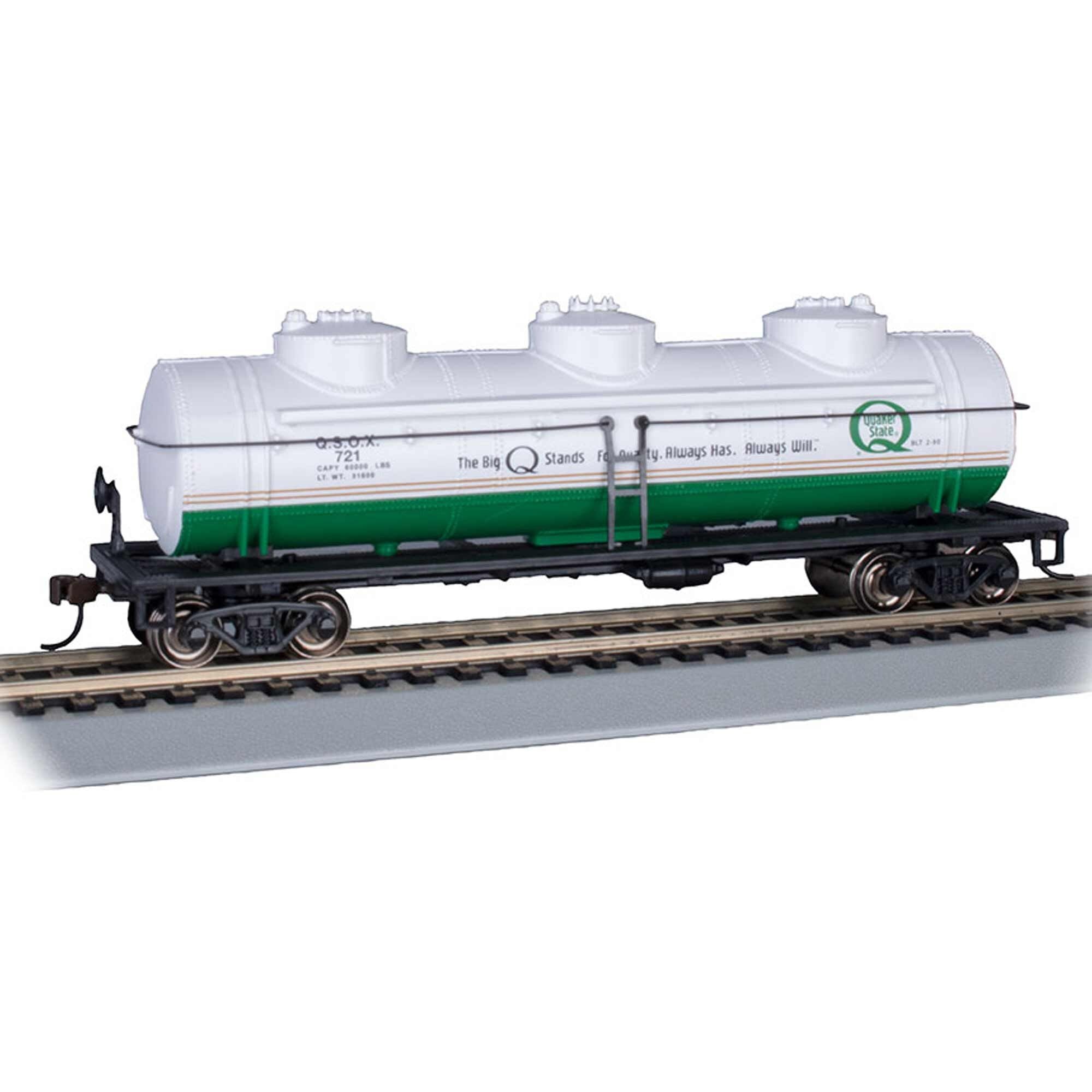 HO 40' Three Dome Tank Car Quaker State #721 (BAC17110)
