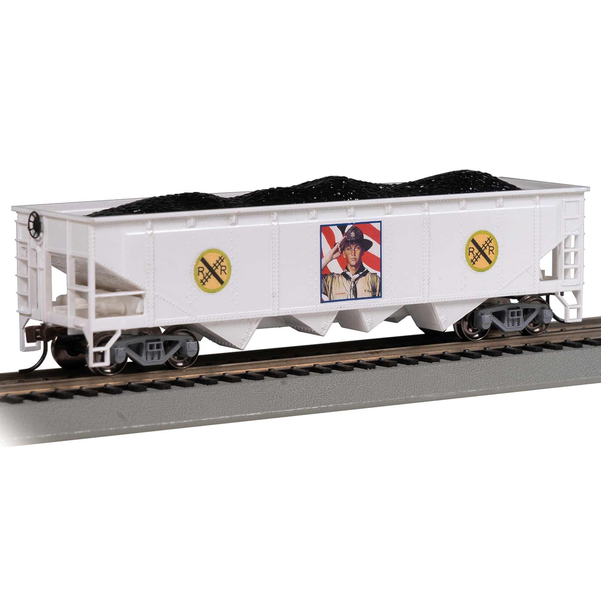 HO 40' Quad Hopper Car Boy Scouts of America (BAC17629)