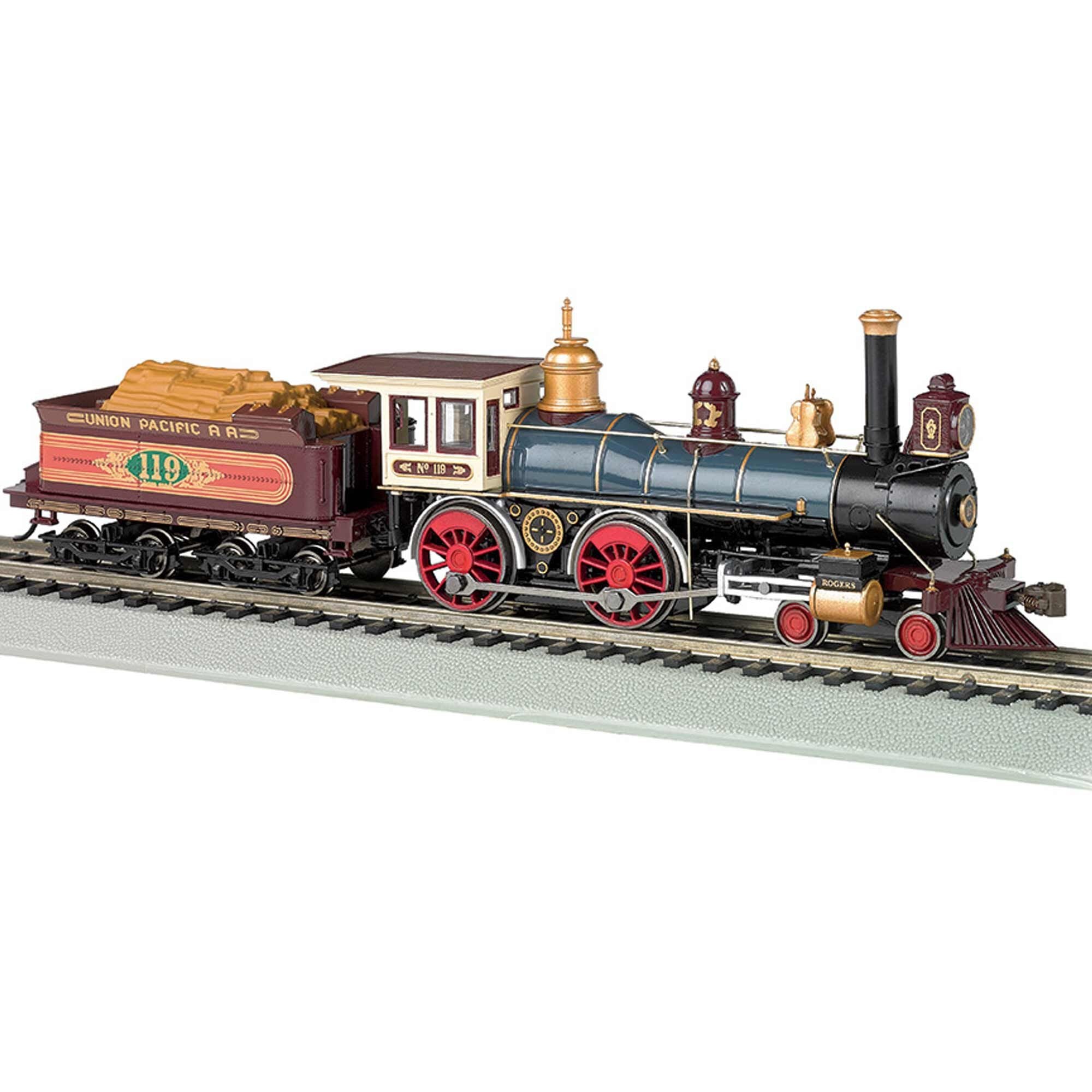 HO 4-4-0 UP #119 Standard Gauge Locomotive (BAC51002)