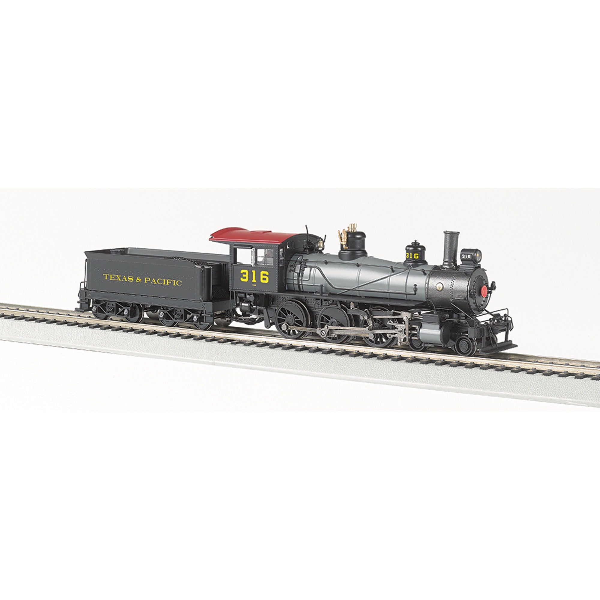 HO 4-6-0 Steam Locomotive Texas and Pacific (BAC52205)