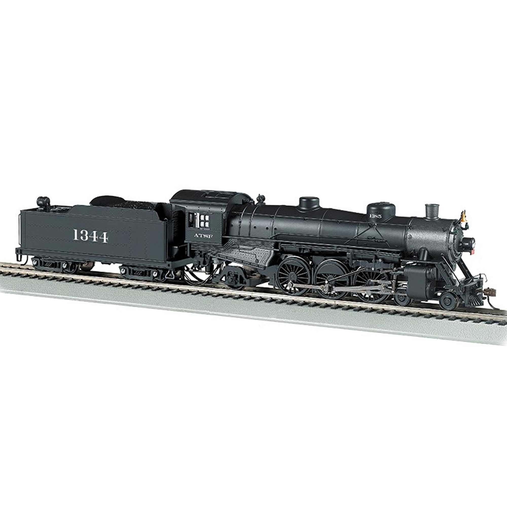HO USRA 4-6-2 Steam Locomotive with DCC ATSF 1344 (BAC52901)