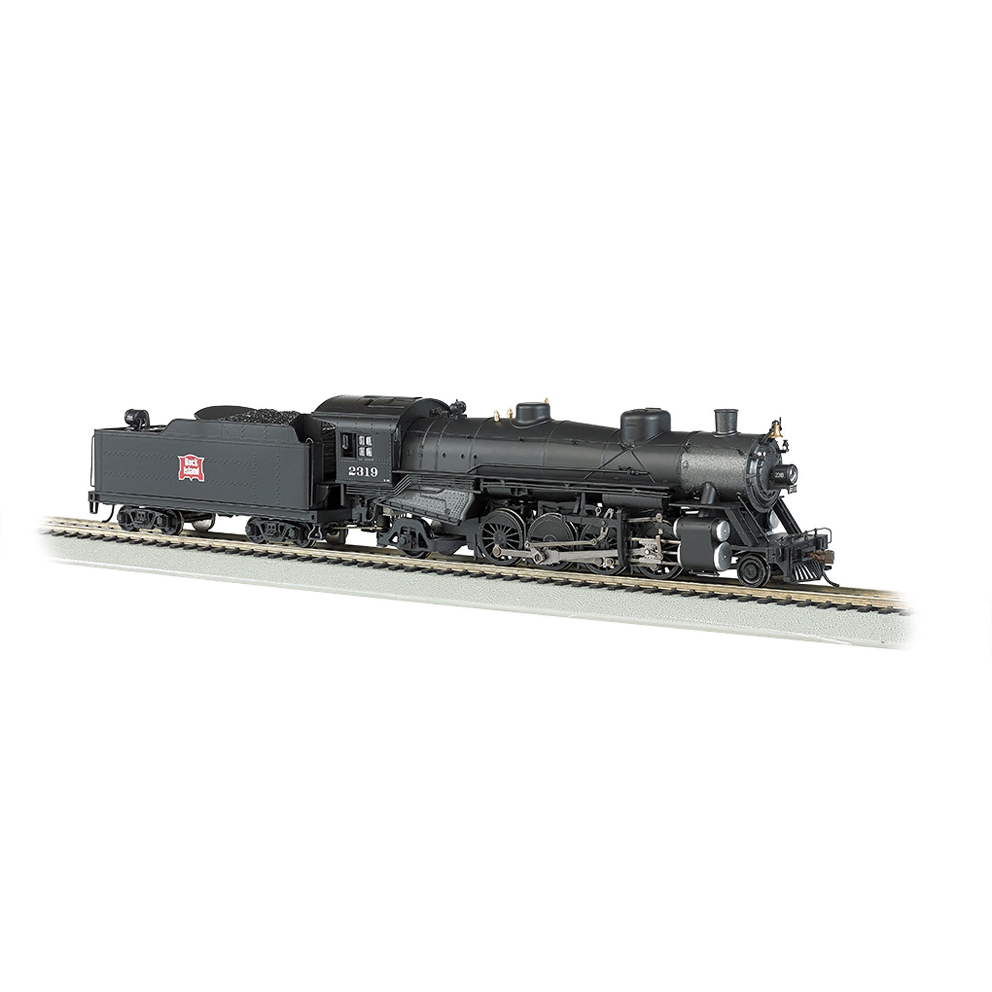 HO Rock Island Light 2-8-2 Locomotive (BAC54402)