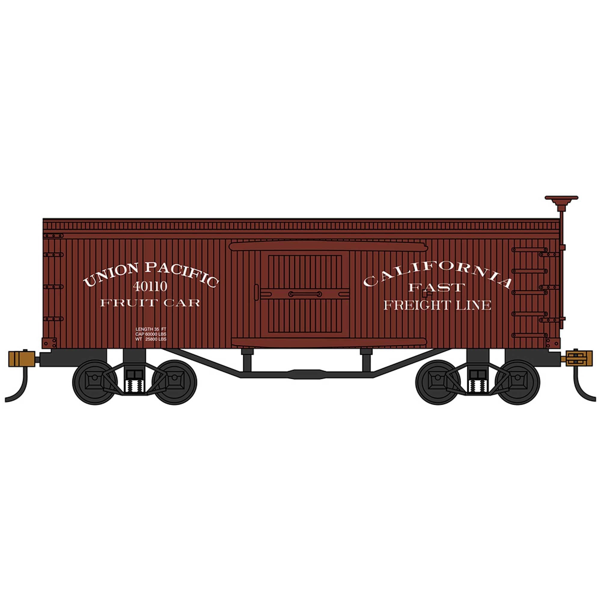 HO Old Time Box UP Fruit Car (BAC72307)