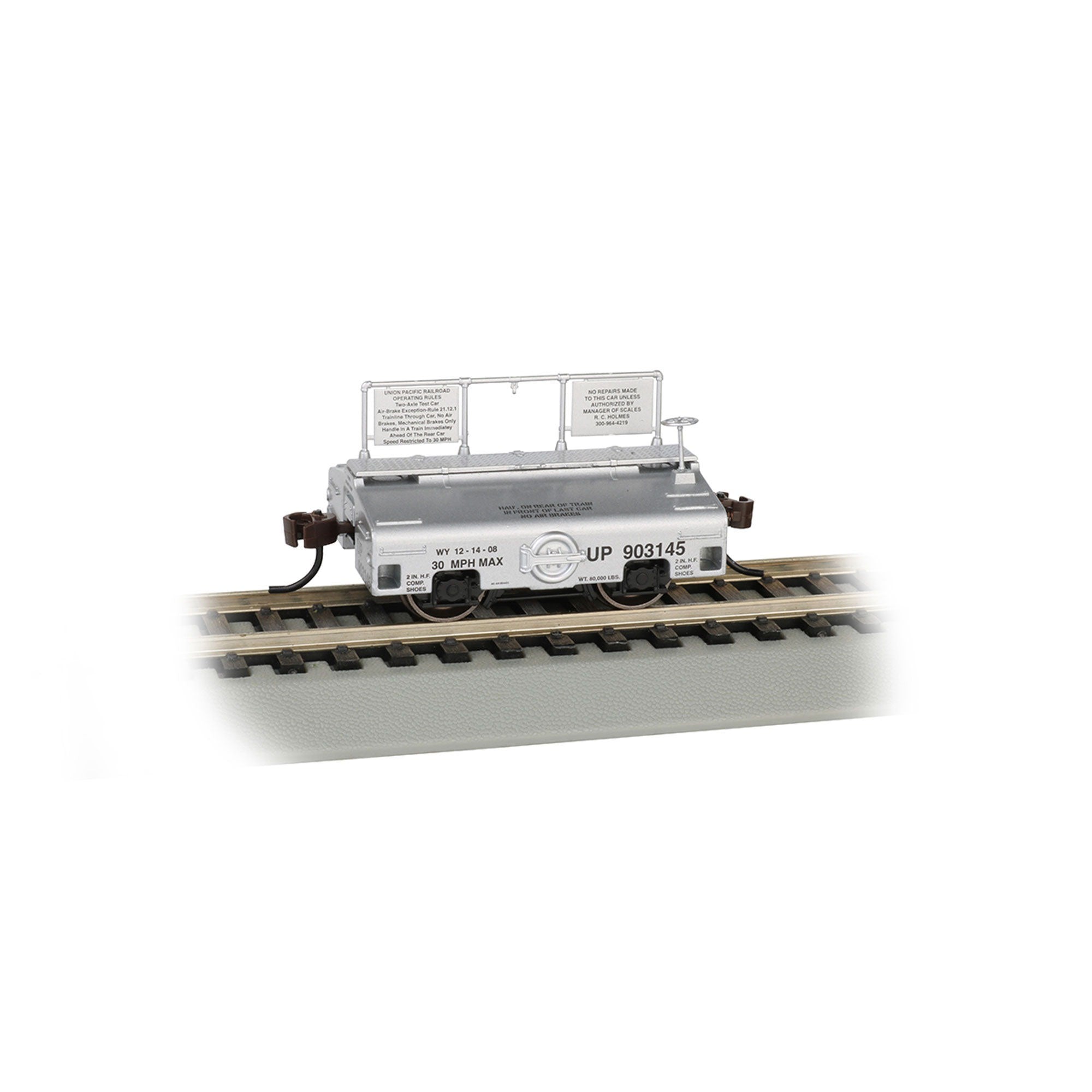 HO Test Weight Car UP Silver (BAC74404)