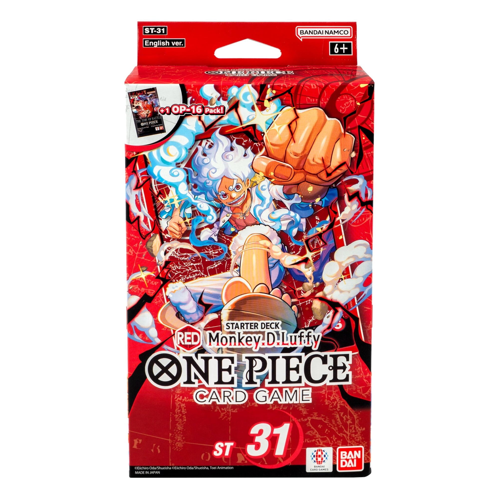 Bandai - One Piece Card Game Starter Deck - Monkey. D.Luffy - [ST-31]