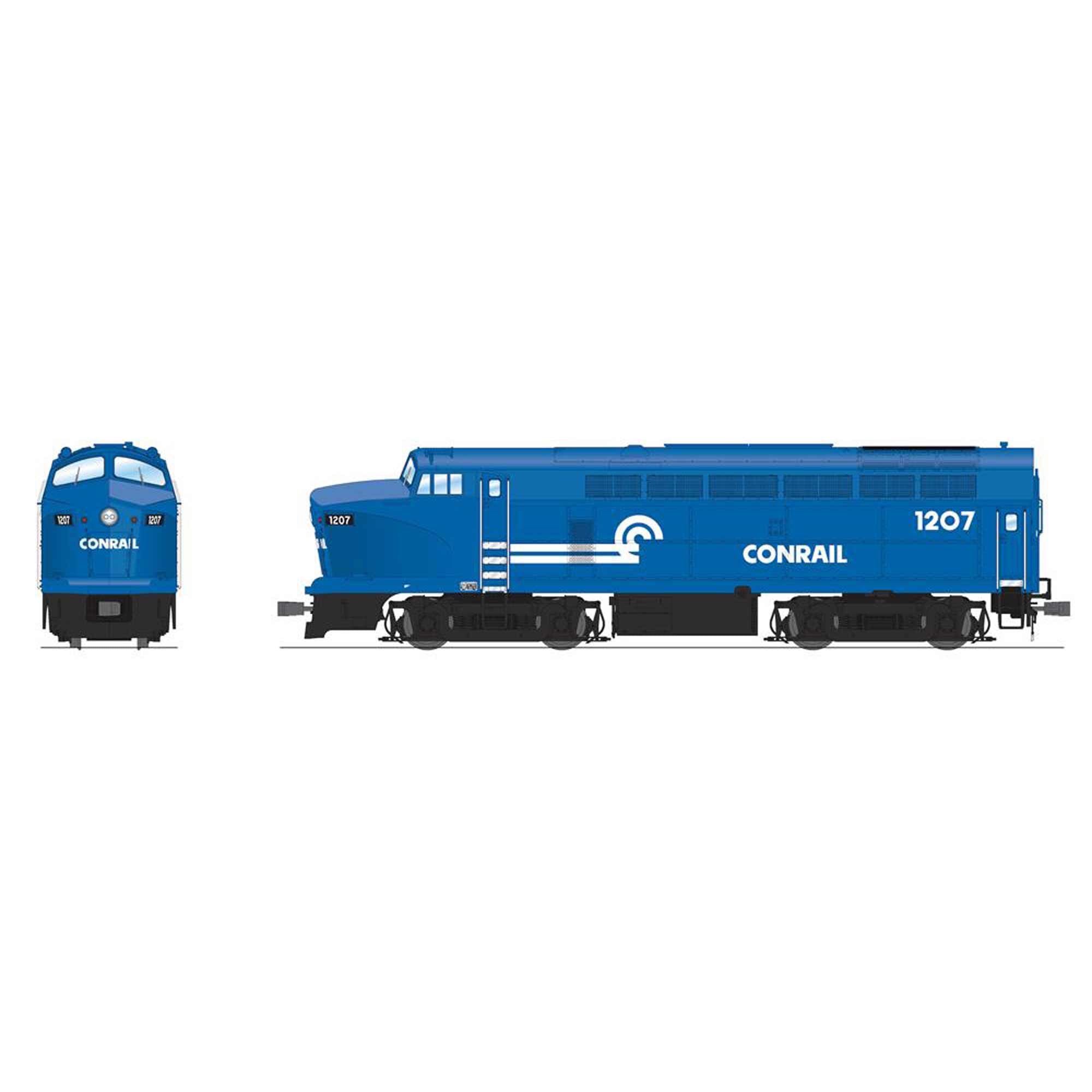 HO RF-16 Sharknose Locomotive A/B Conrail Blue (BLI7702)