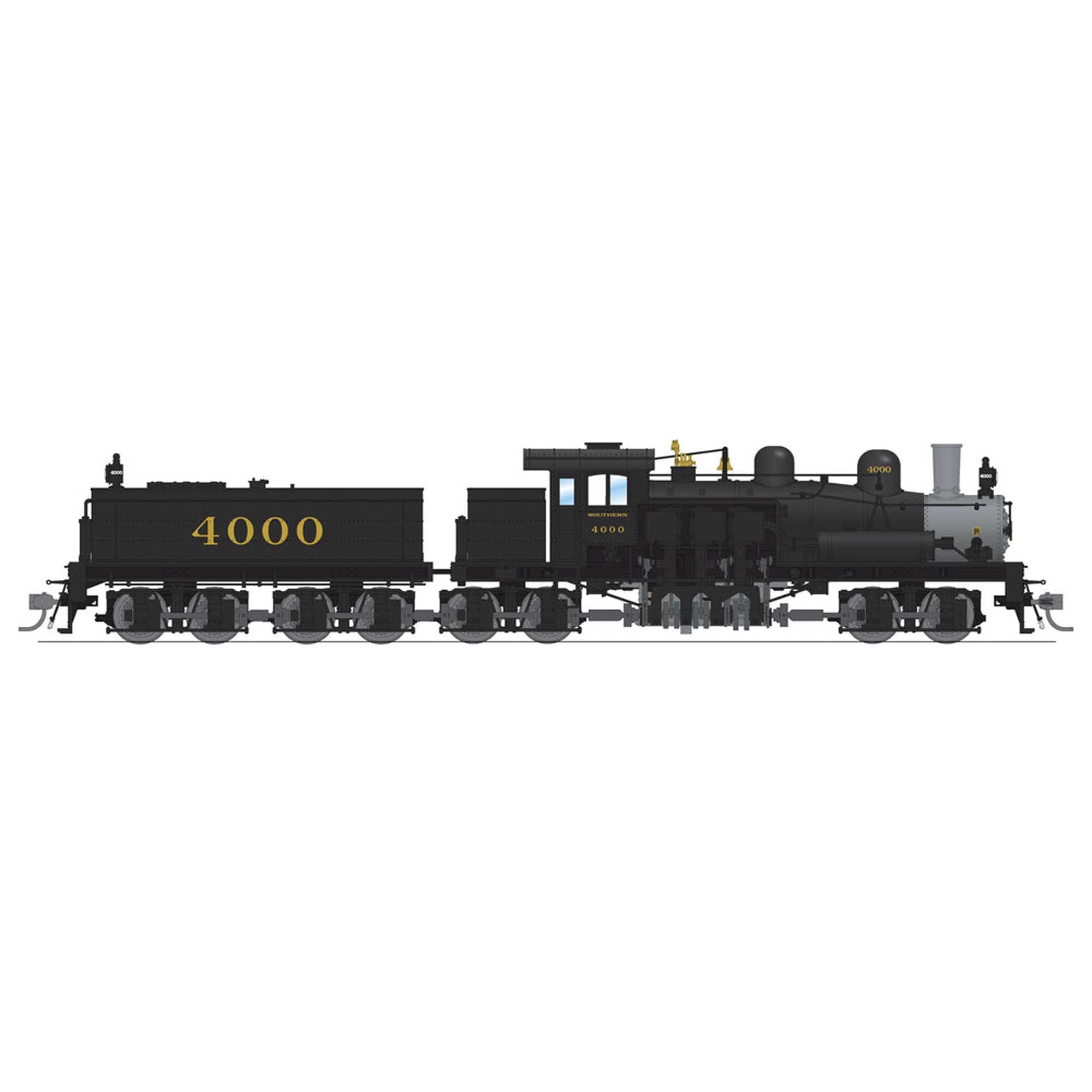 HO Class D 4 Truck Shay Locomotive SOU #4000 (BLI7814)