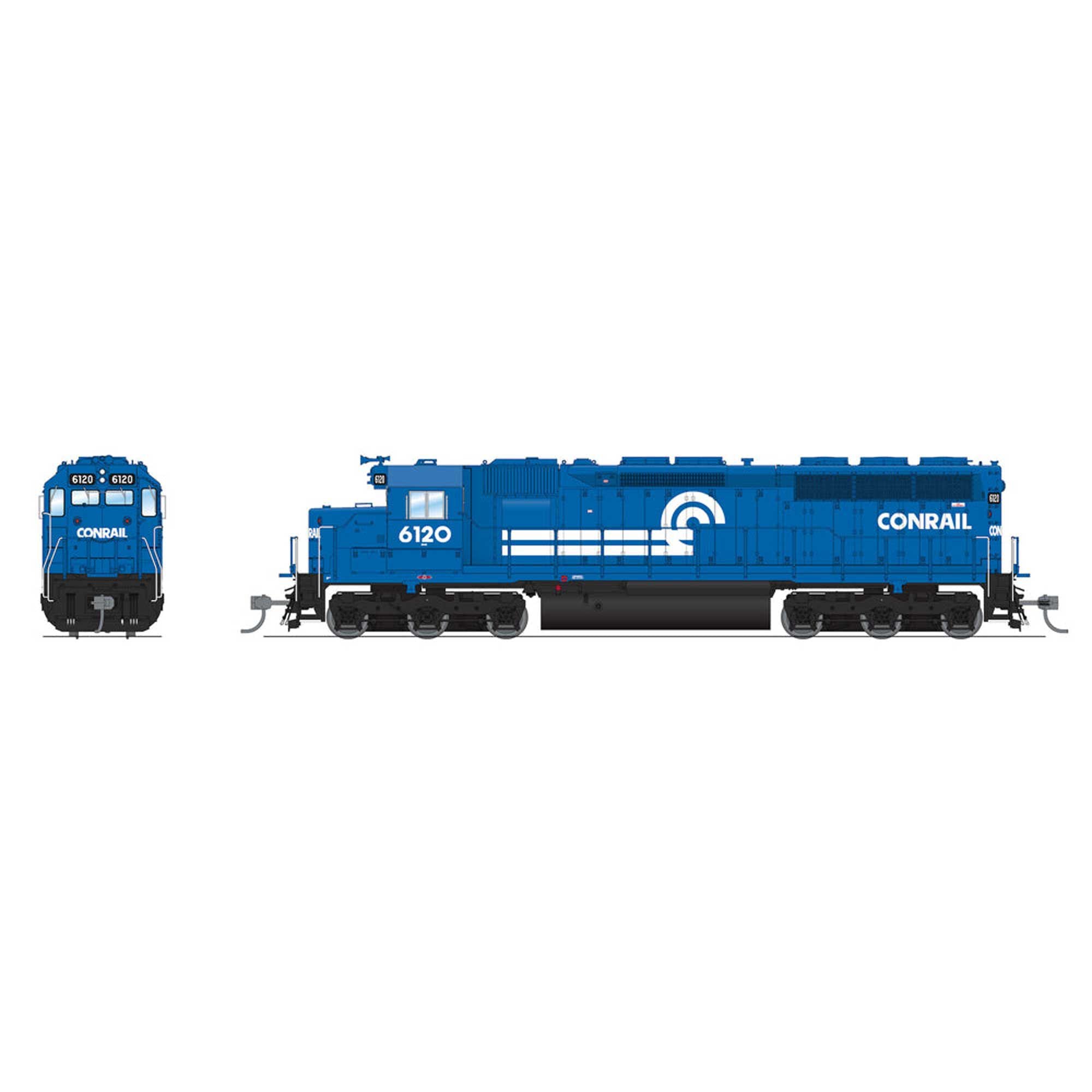 HO EMD SD45 Locomotive Conrail 6120 with Paragon 4 (BLI7932)