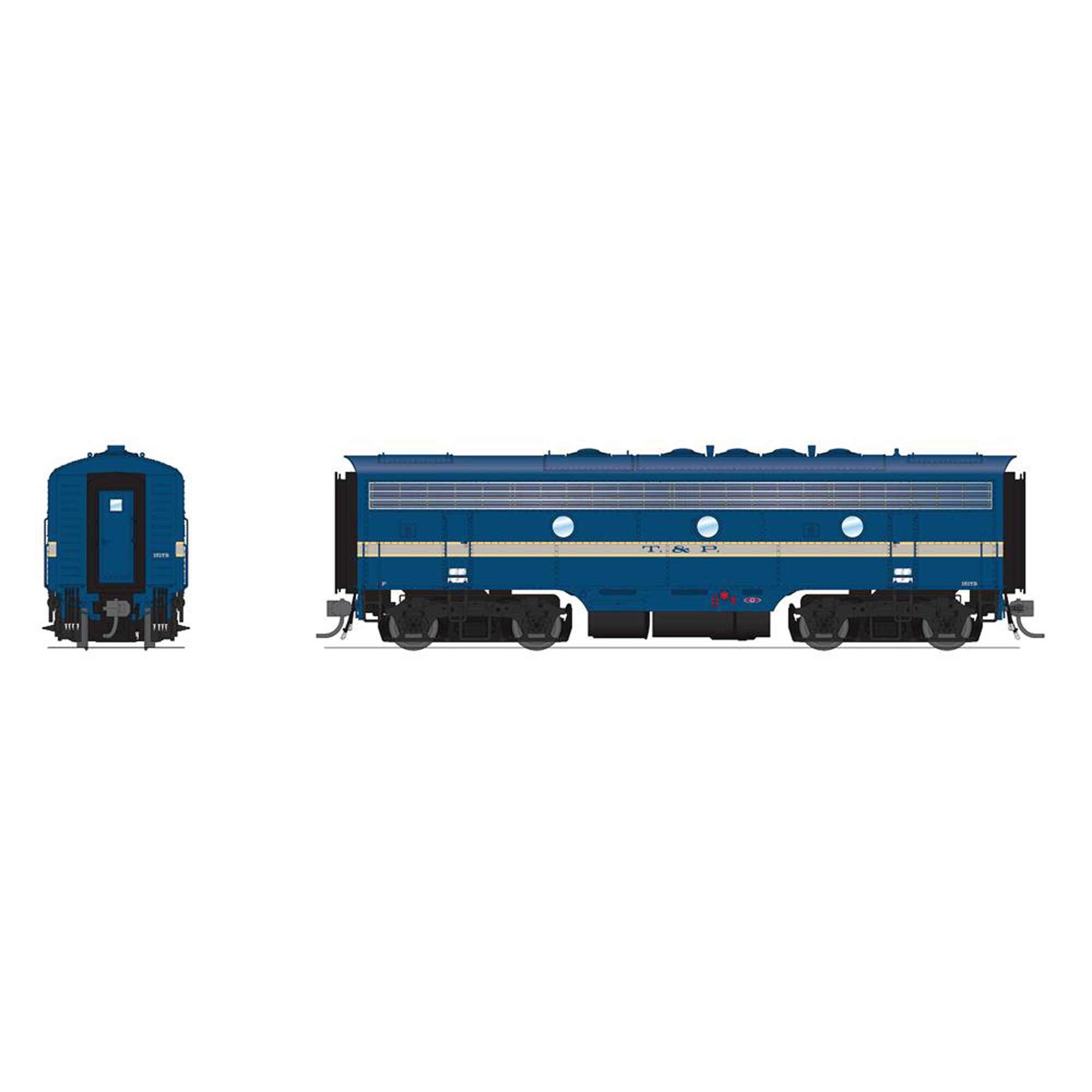 HO EMD F7B Locomotive T&P 1517B Eagle Scheme (BLI8317)