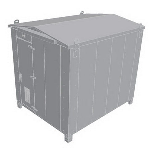BLMA Models 4312 HO Scale Assembled Large Modern Electrical Box