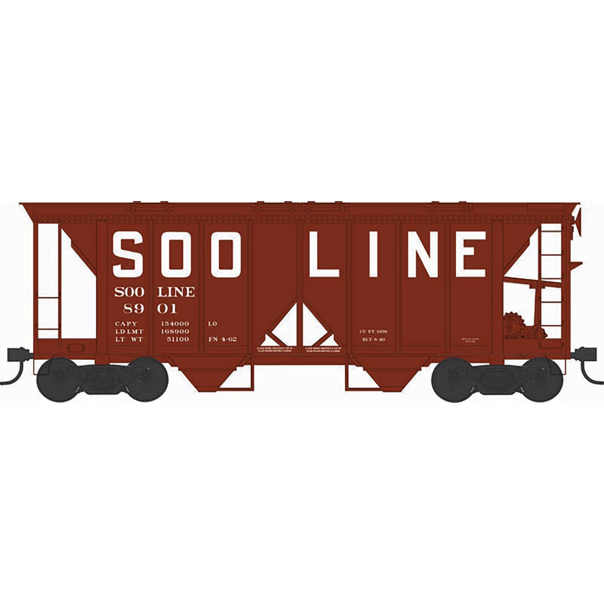 HO H34 Covered Hopper Soo Line #8926 (BOW43284)