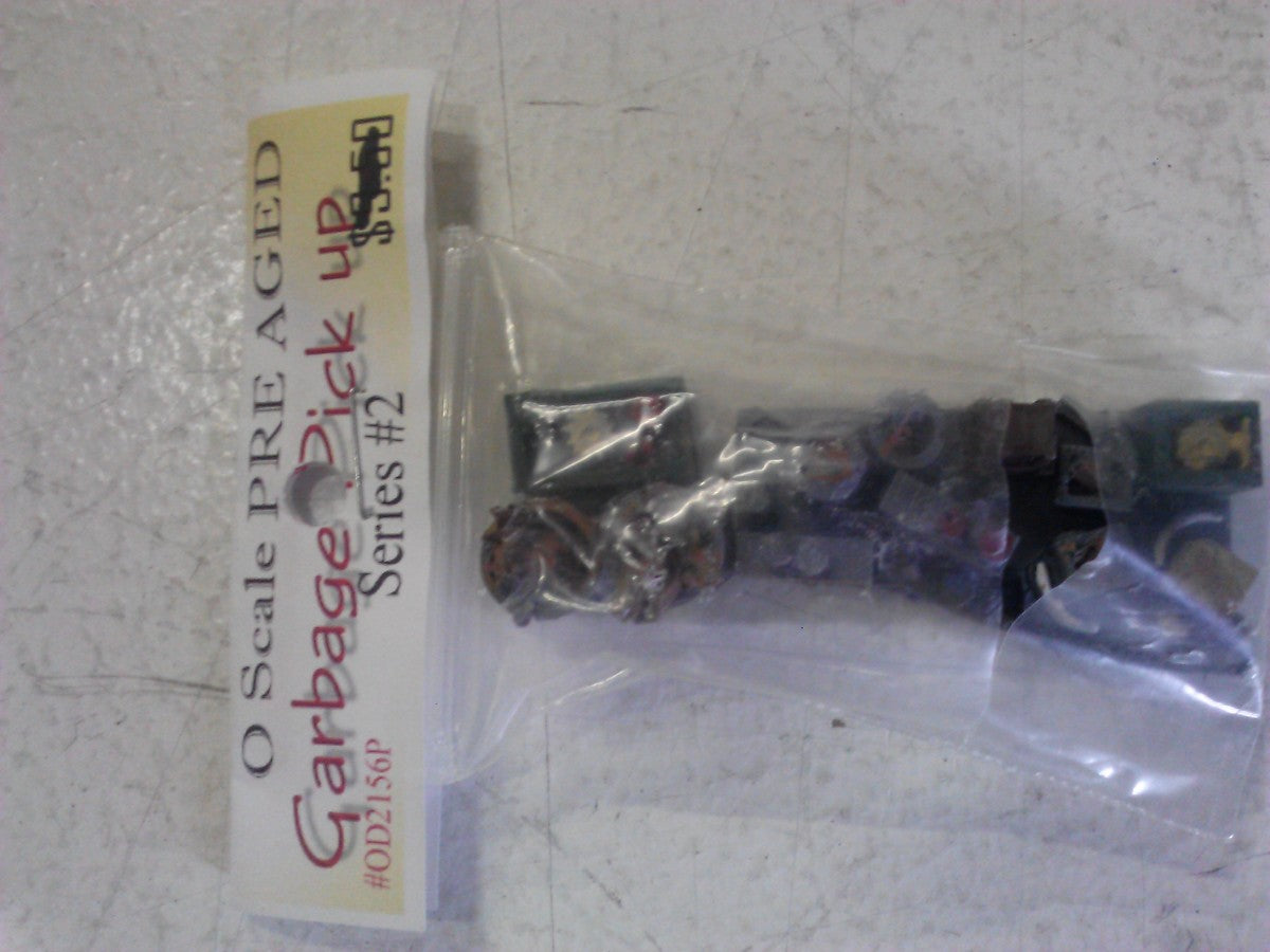 Model Tech Studios OD2156P O Scale Pre-Aged Garbage Pick-Up Series #2