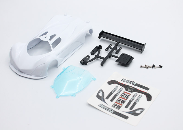 Reflex Racing -RAW-001-WT MF-1 ABS Plastic Body Set (White)