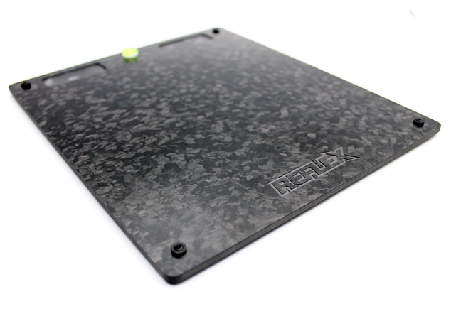 Reflex Racing -RX521V2 Reflex Racing Forged Carbon Fiber Level Adjustment Set-Up Board (Black)