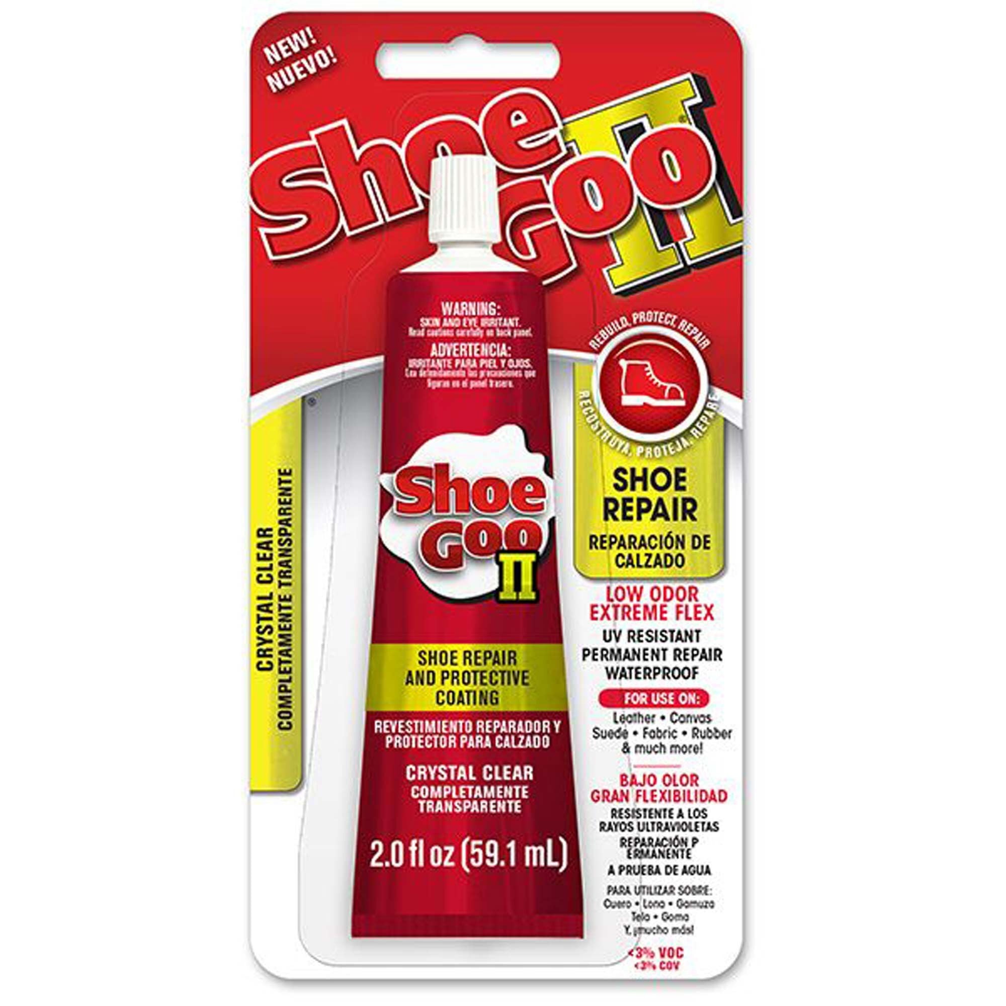 Shoe Goo II Low Odor Clear Adhesive 2 oz. (ETC571120)