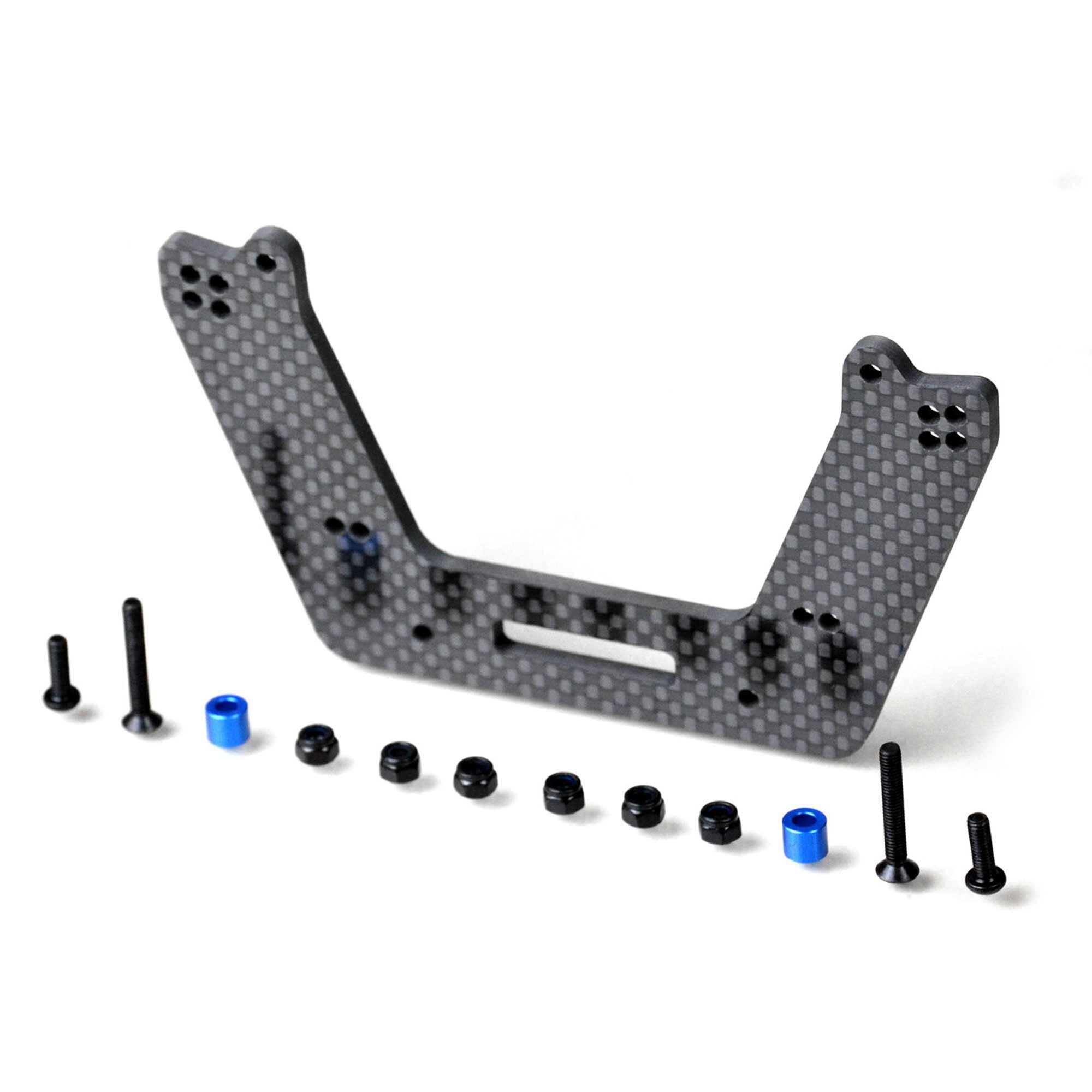 Slash Carbon Fiber Front Drag Tower for Shorter 4Tec Shocks (ETK1982)