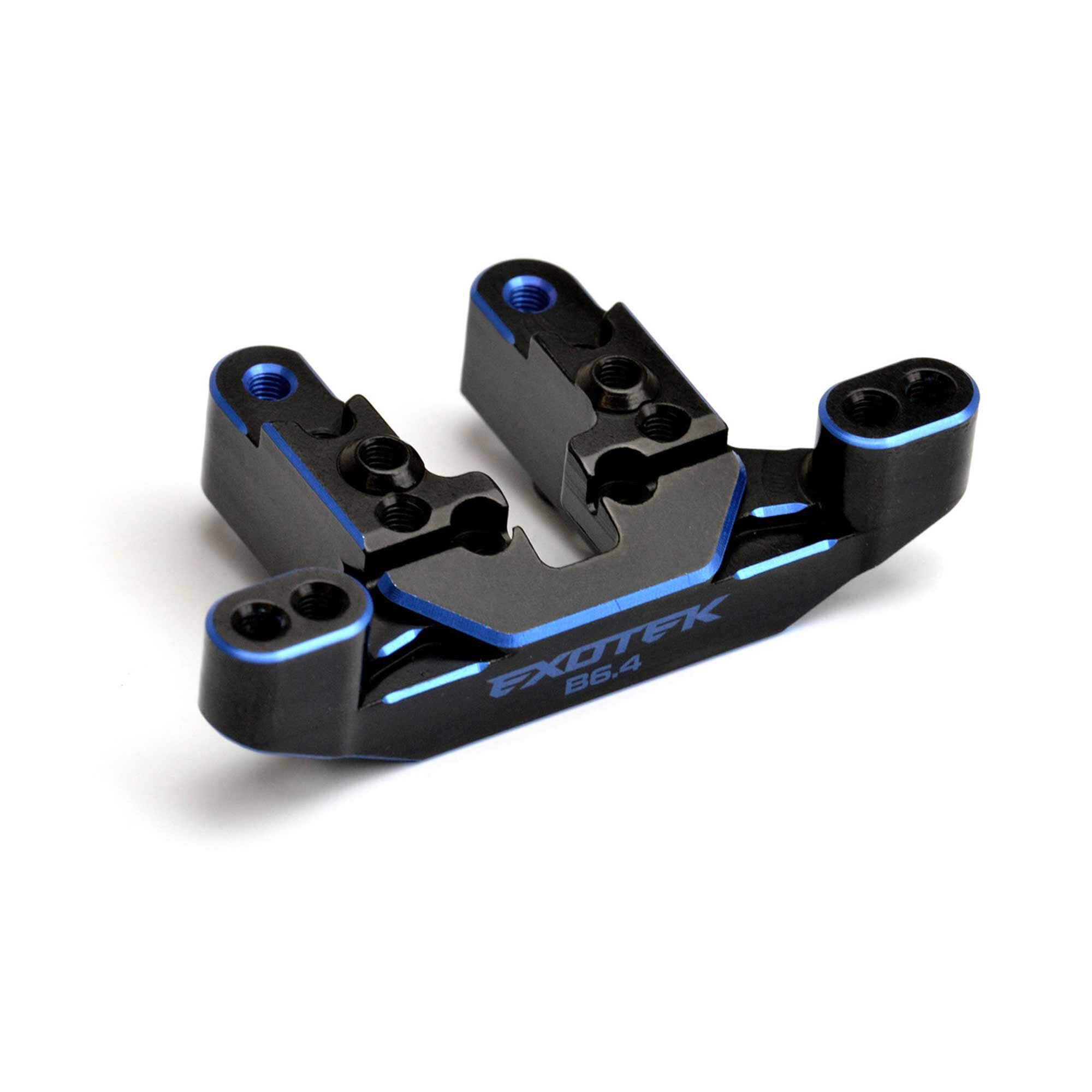 Front Camber Mount for B6.4 with 7075 Aluminum Two-Color Anodizing (ETK2130)