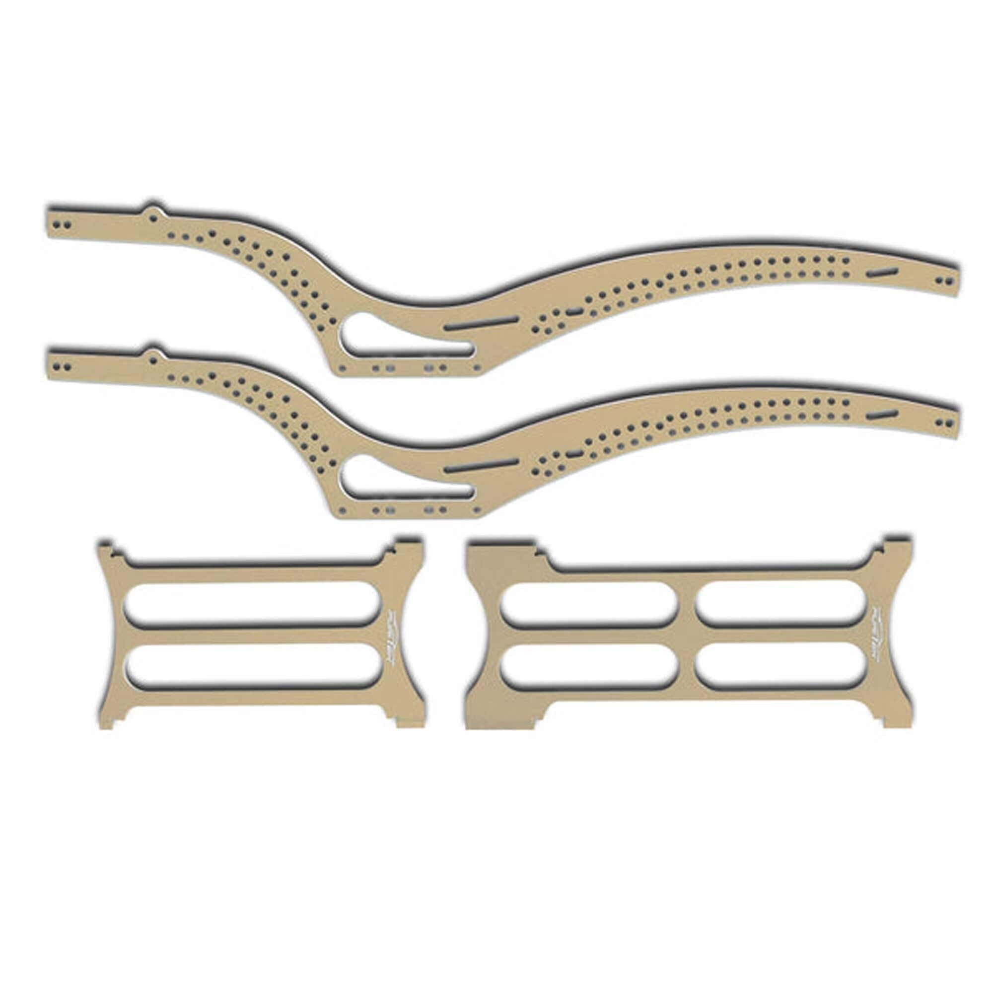 Scythe Aluminum Rail Frame for SCX24 Jeep Gladiator (FRU2114)