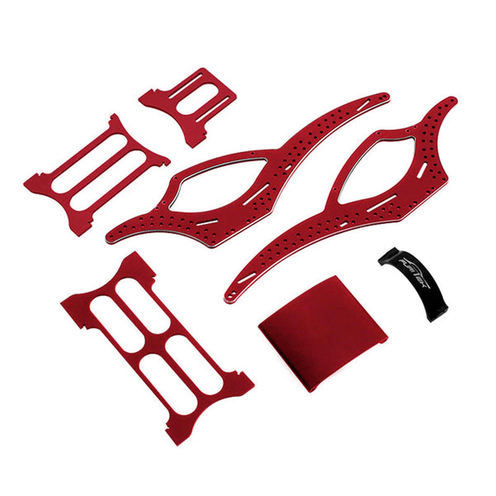 Scythe V2 Aluminum Frame Kit Red for SCX24 (FRU2148)
