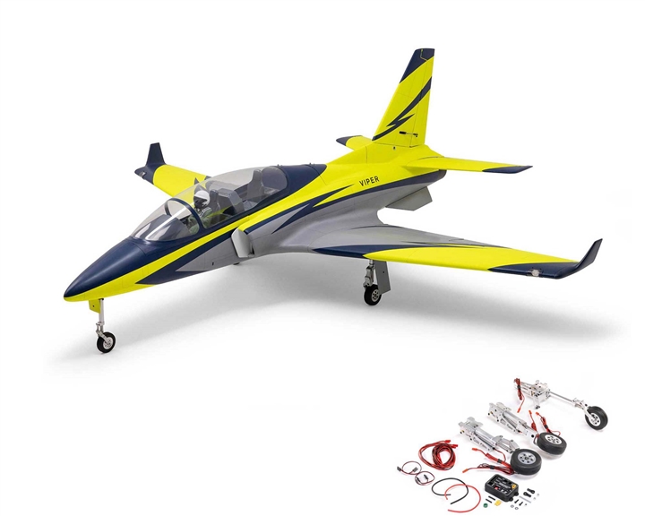 Hangar 9 Viper 100N Turbine Jet ARF with Electric Retract Set,HAN-3625CR