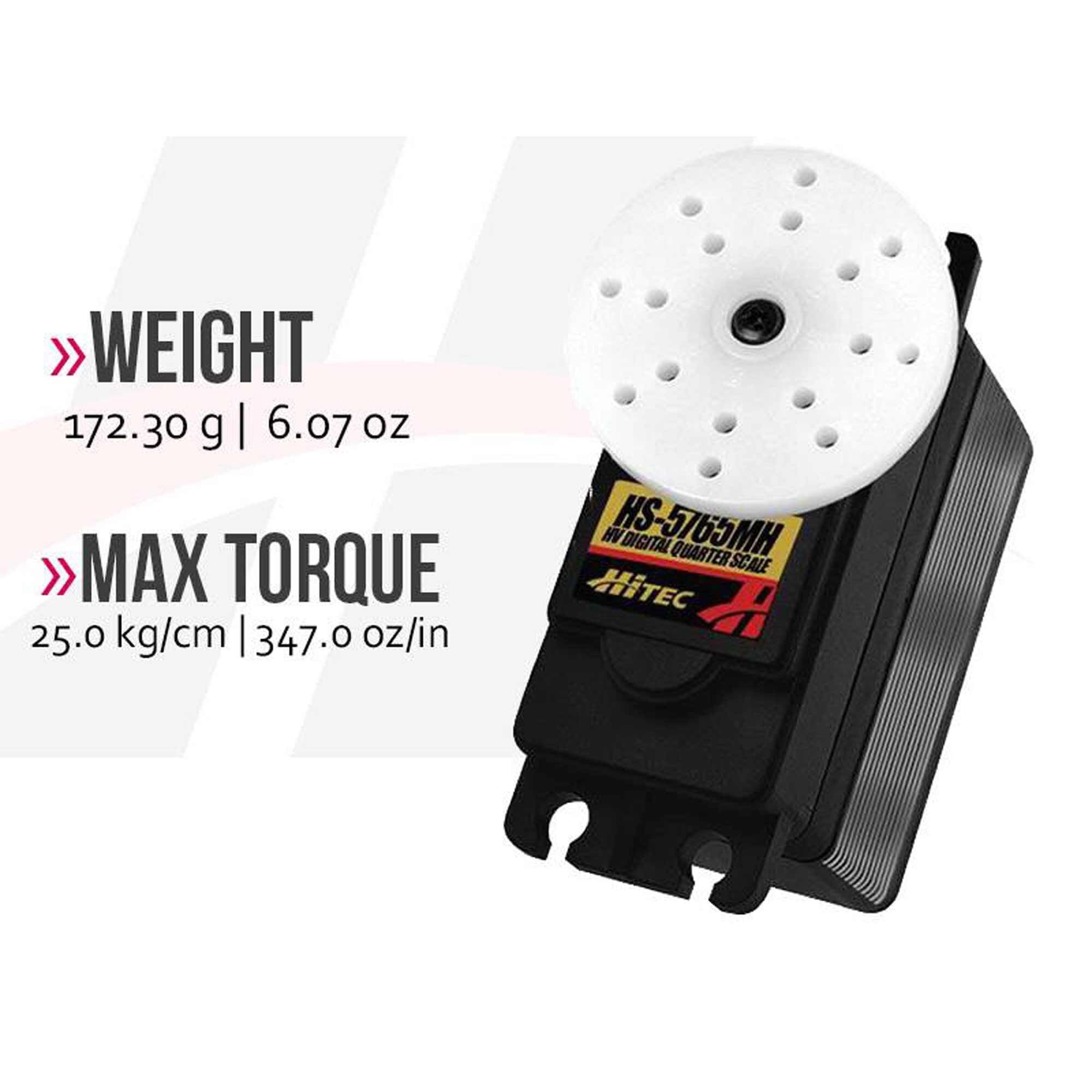 HS-5765MH Giant Scale Digital HV Metal Gear Servo (HRC35765S)