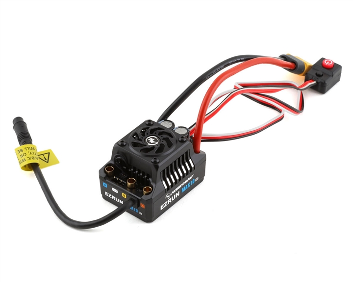 Hobbywing EZRun MAX10 G2 140 Amp Sensored Waterproof Brushless ESC - HWA30102603