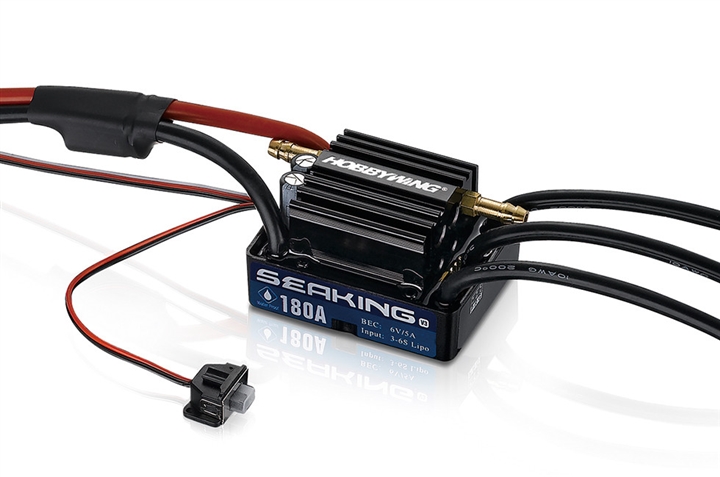 Hobbywing 30302401 Seaking 180A V3 Brushless Waterproof ESC for RC Boat