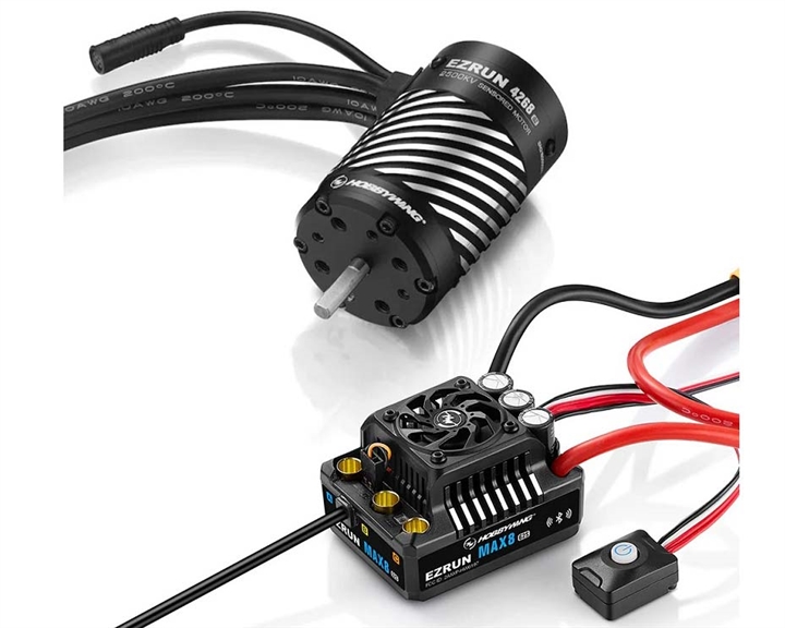 Hobbywing EZRun Max8 G2S Brushless ESC/4268SD G2R Motor Combo (2500kV)HWA38010606