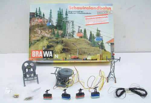 Brawa 6560 N Scale Cable Car Set