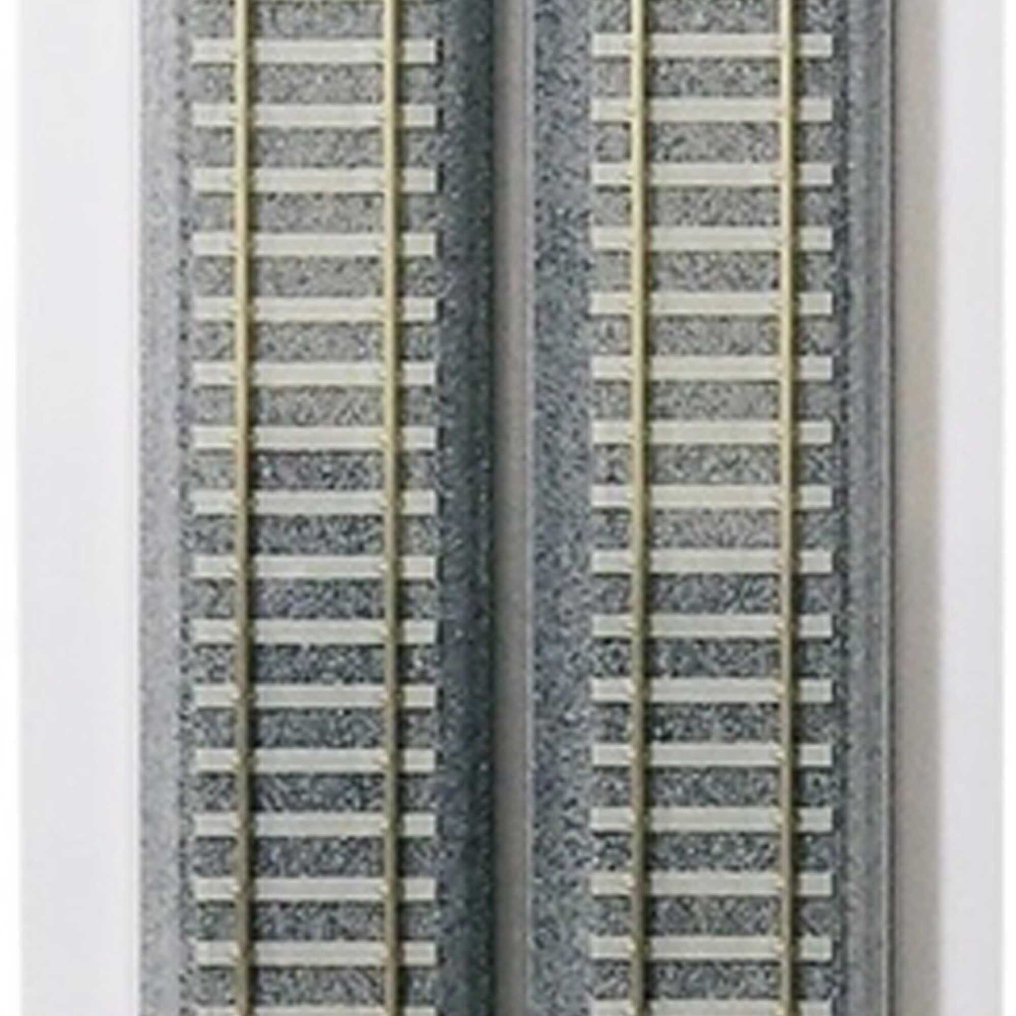 HO 369mm Track Straight with Concrete Ties (Pack of 4) (KAT2181)