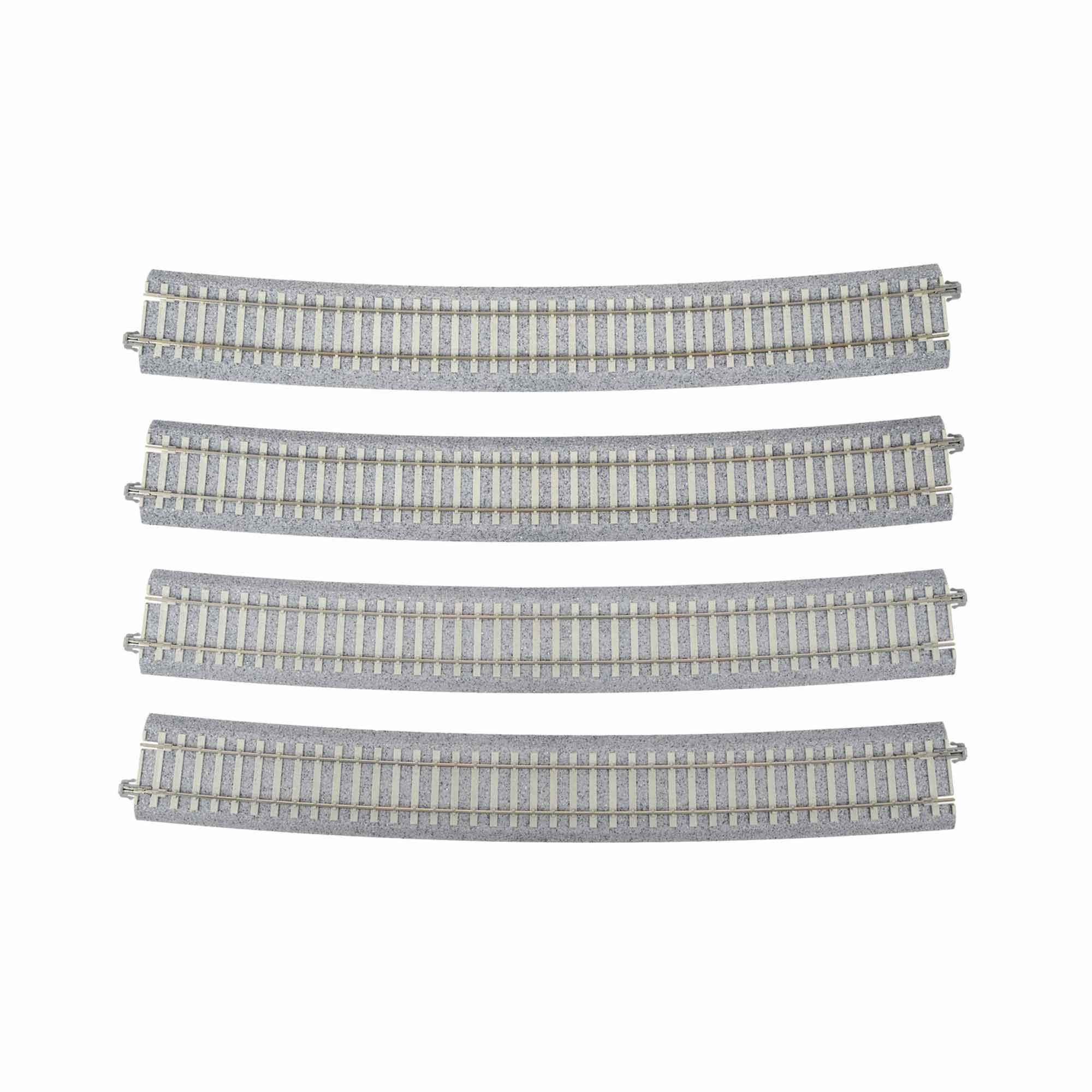 HO Concrete Tie Large-Radius Curve Track R 1606mm (KAT2331)