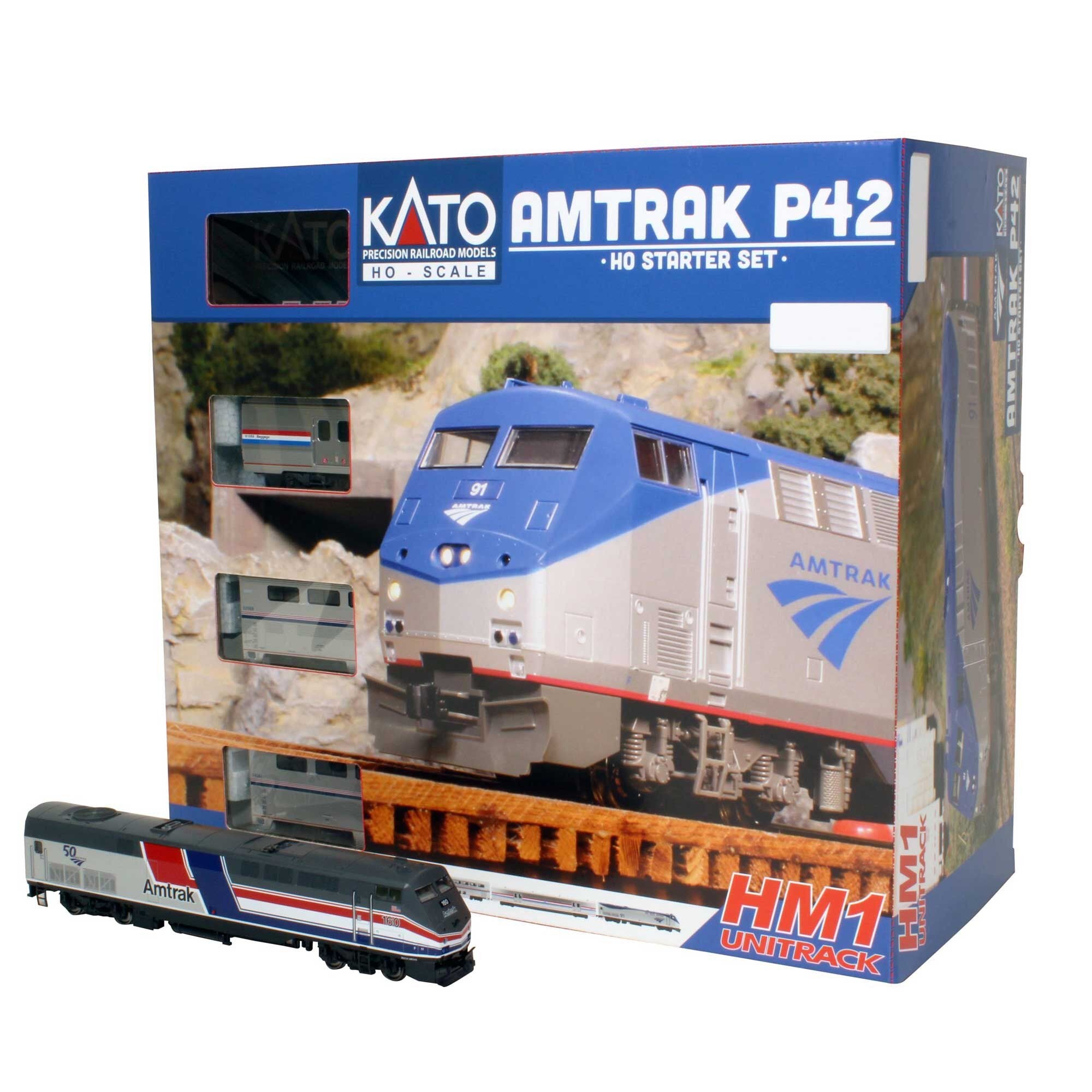 HO P42 Starter Set Amtrak Phase III #160 (KAT30-3005)