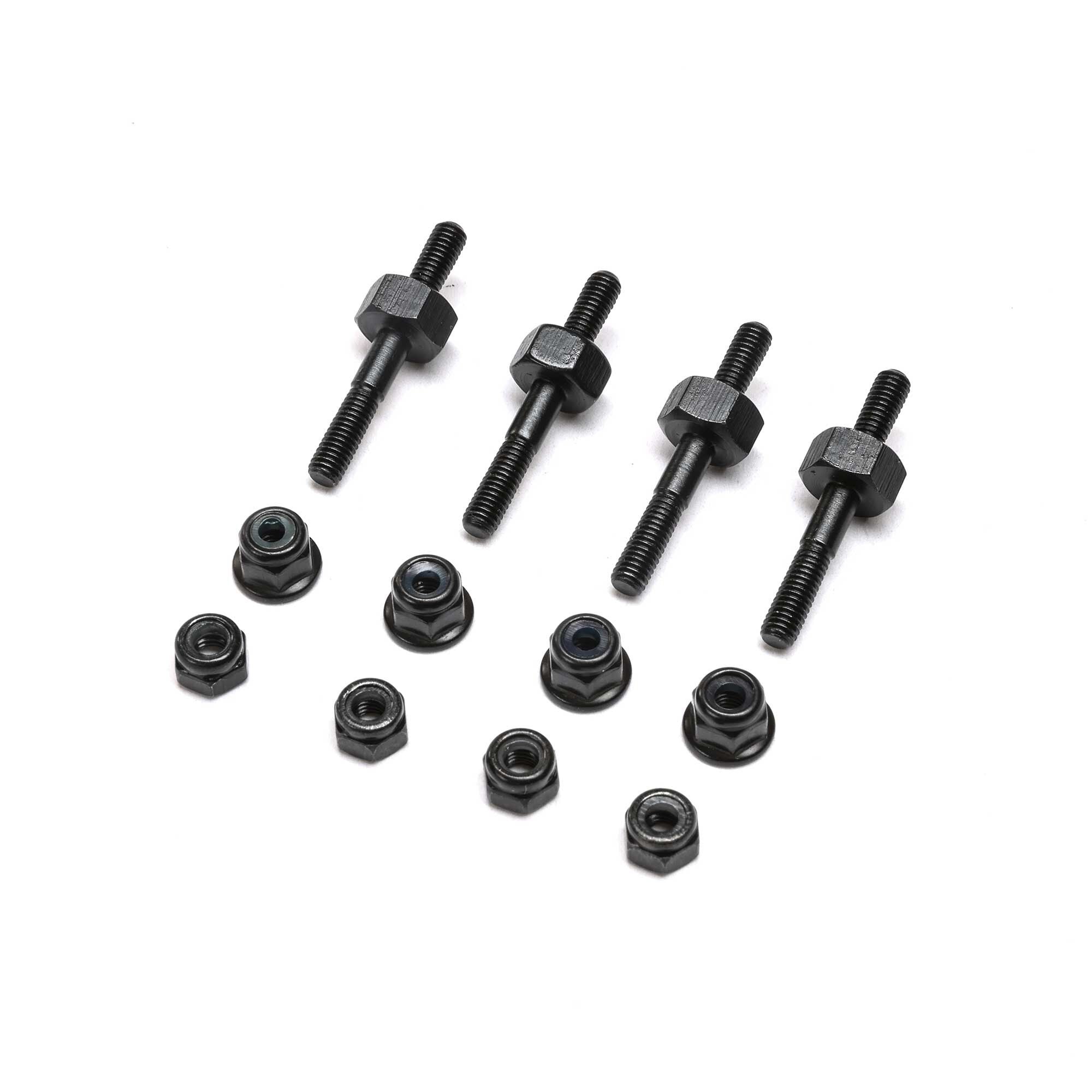 Shock Standoff Link Mounts for TLR Tuned LMT (Set of 4) (LOS243024)