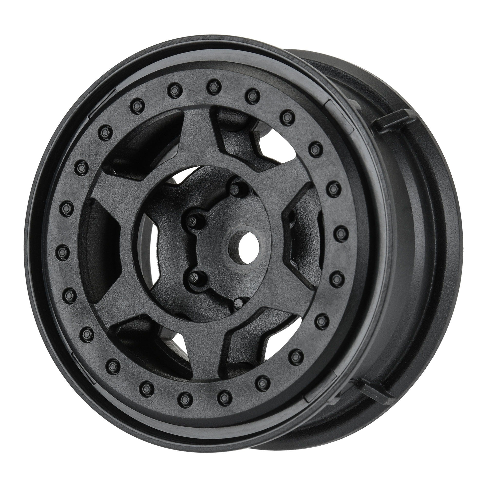 Holcomb F/R 1.55 inch Crawler Bead-Loc Wheels (2) Black (PRO284200)