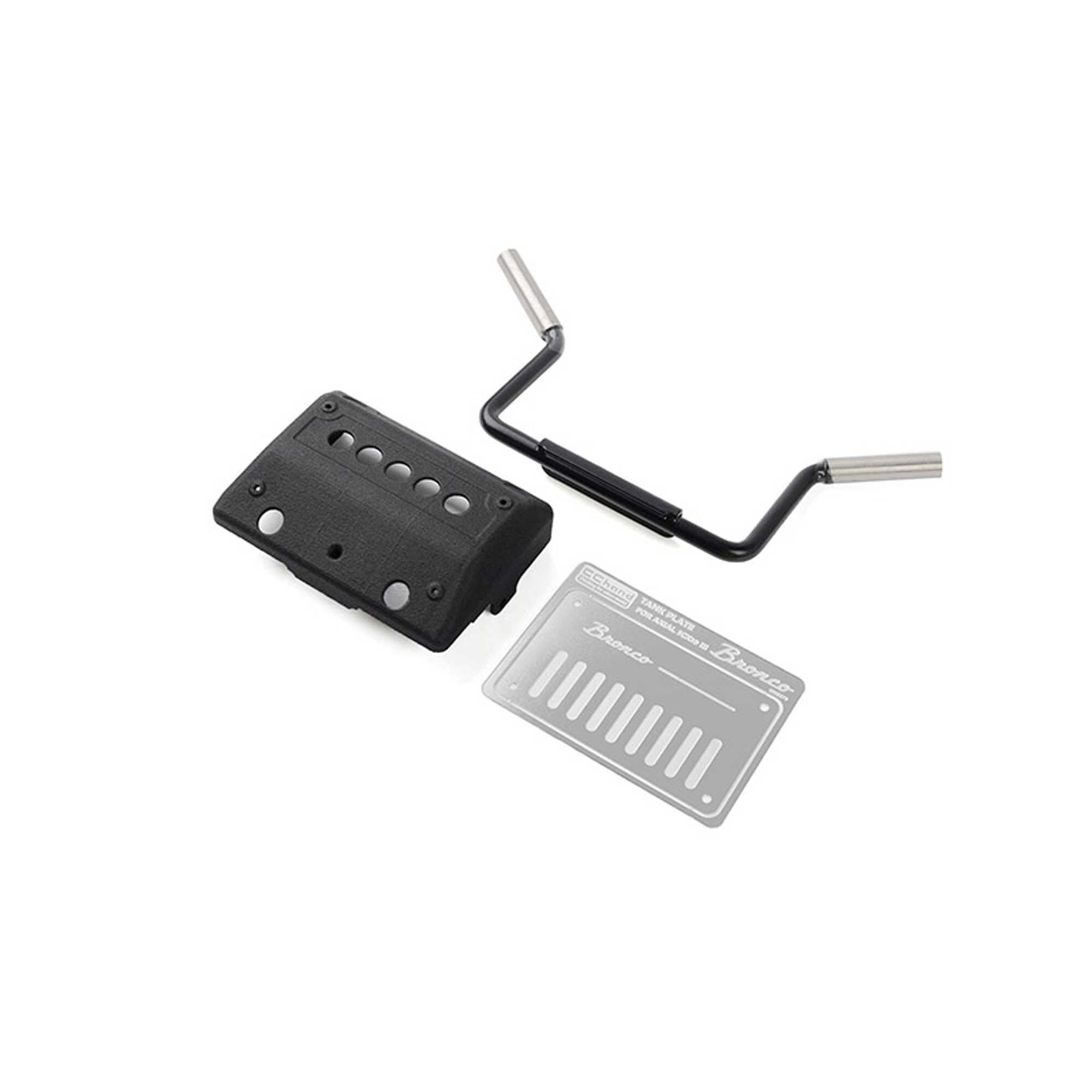 Fuel Tank with Dual Exhaust for Axial SCX10 III Early Ford Bronco (RC4VVVC1289)