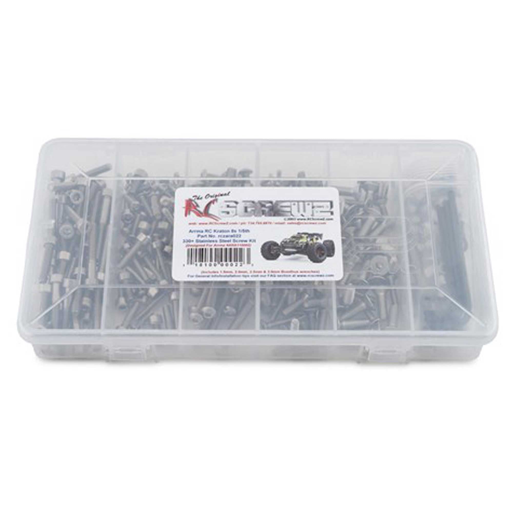 Stainless Steel Screw Kit for ARRMA MOJAVE 6S BLX 1/7th (RCZARA023)