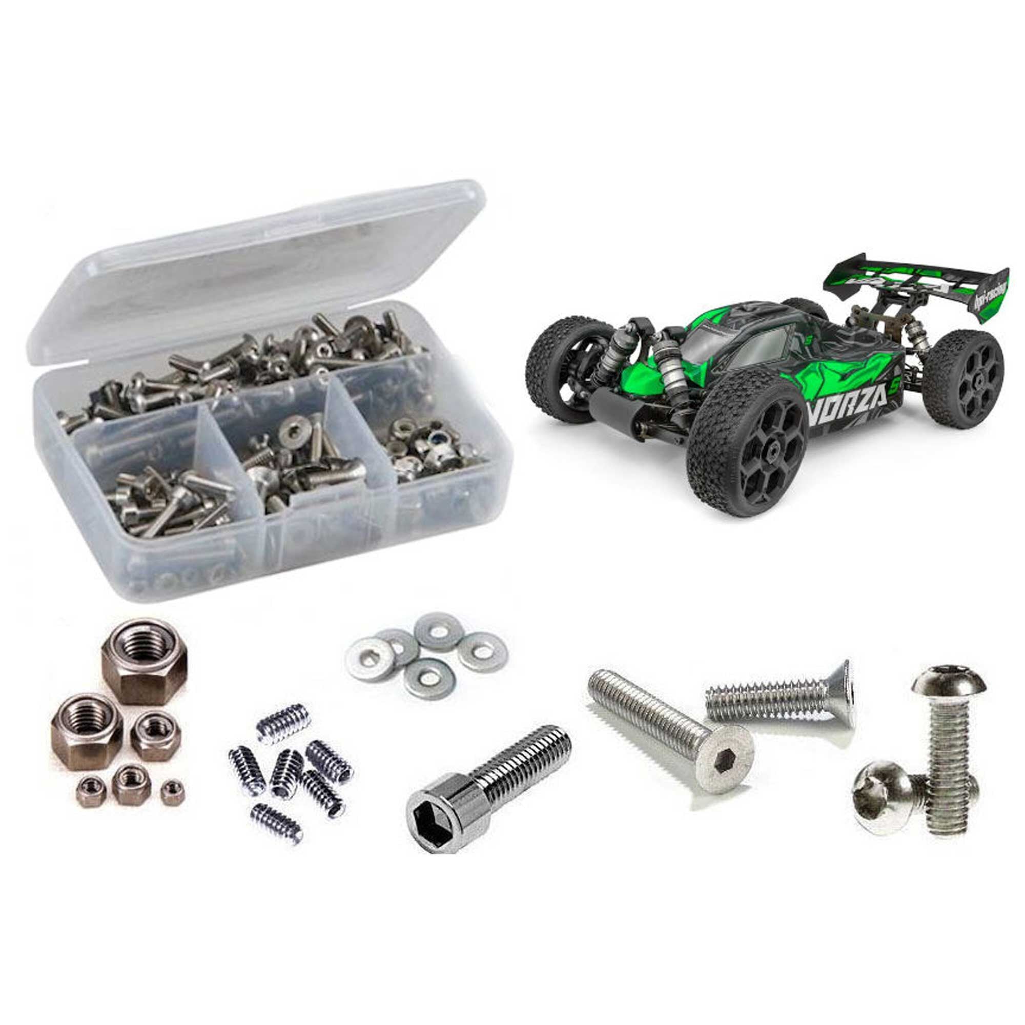 Stainless Steel Screw Kit for 1/8 HPI Vorza S Flux (RCZHPI103)