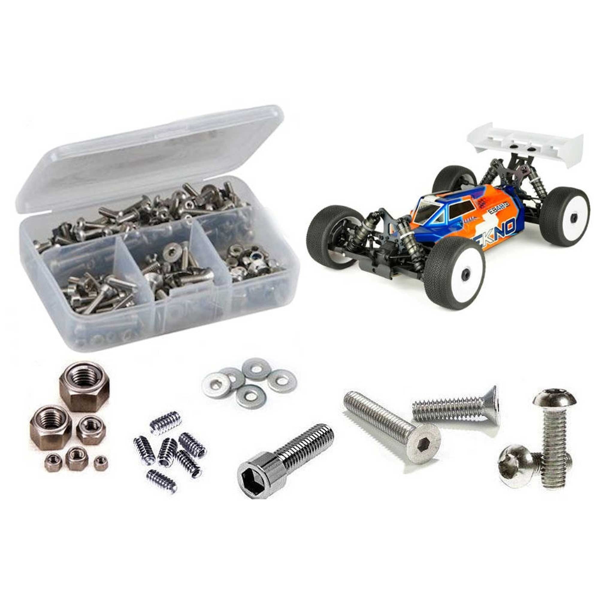 Stainless Steel Screw Kit for 1/8 Tekno EB48 2.1 (RCZTEK024)