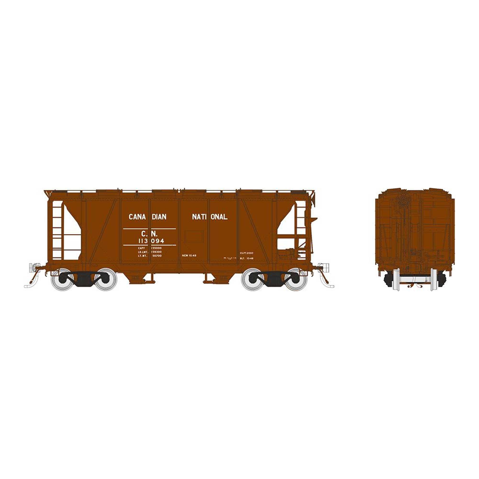 HO Enterprise Covered Hopper CNR Delivery (RPI149008A)
