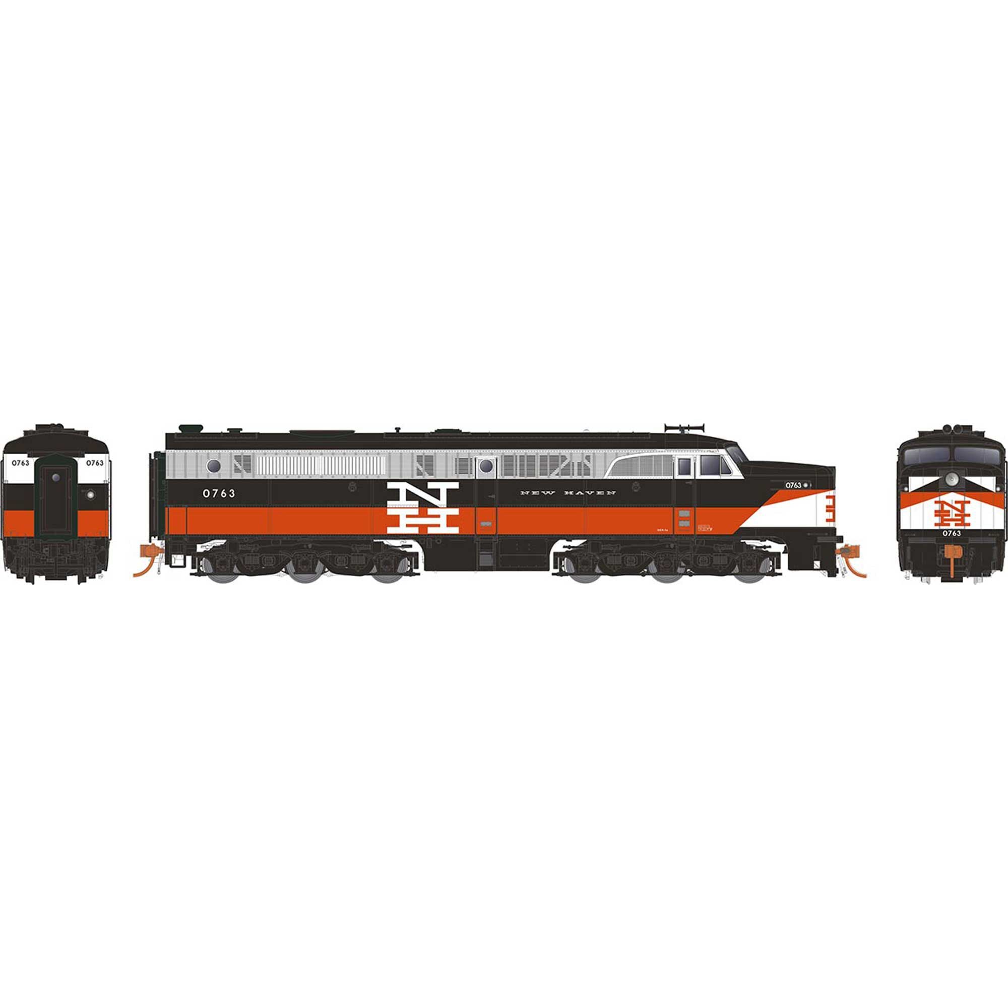 HO PA-1 Locomotive NH #0776 (RPI23063)